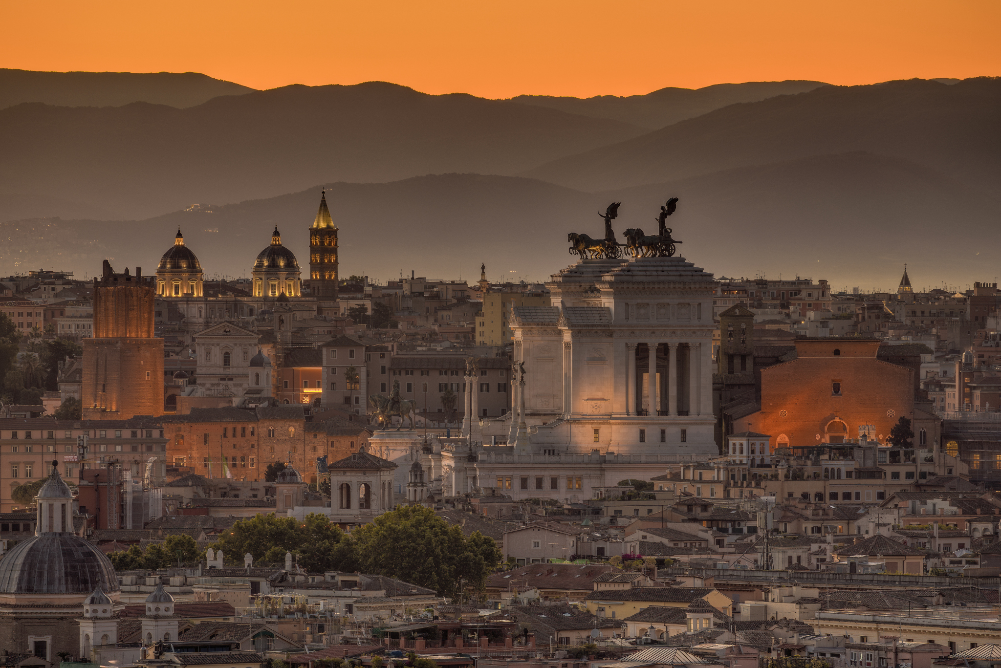 First colors on the Hills