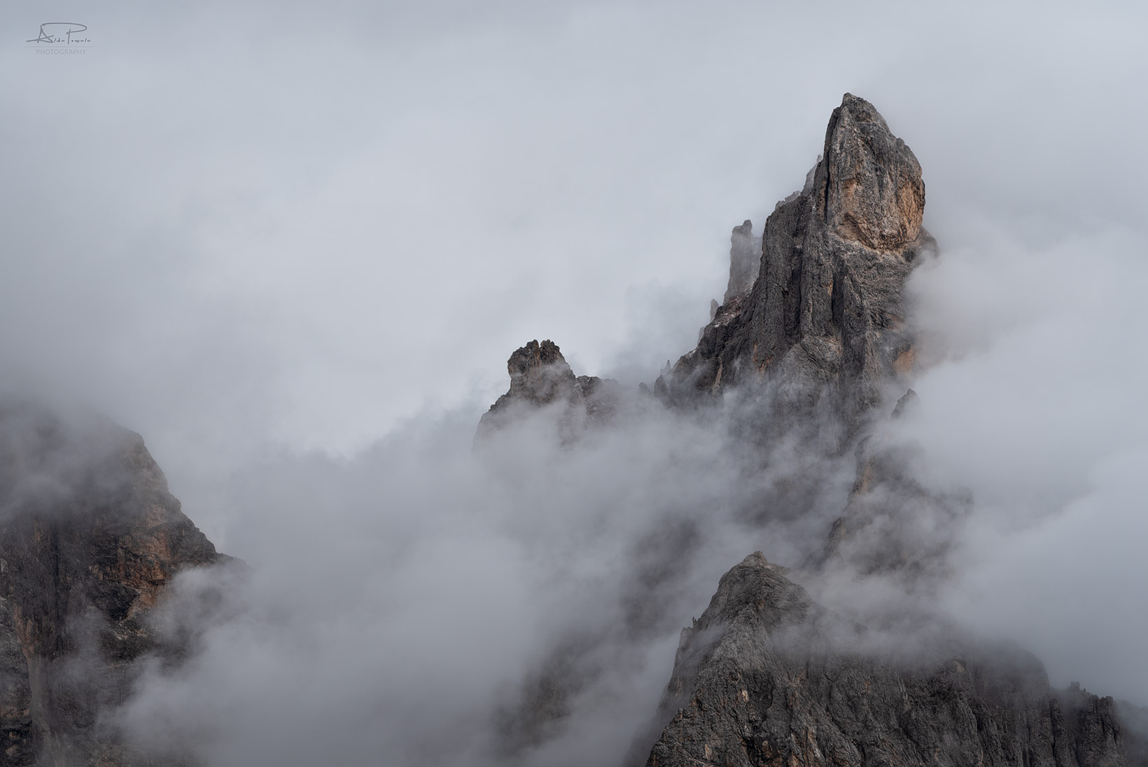 Fog is the secret breath of the mountain