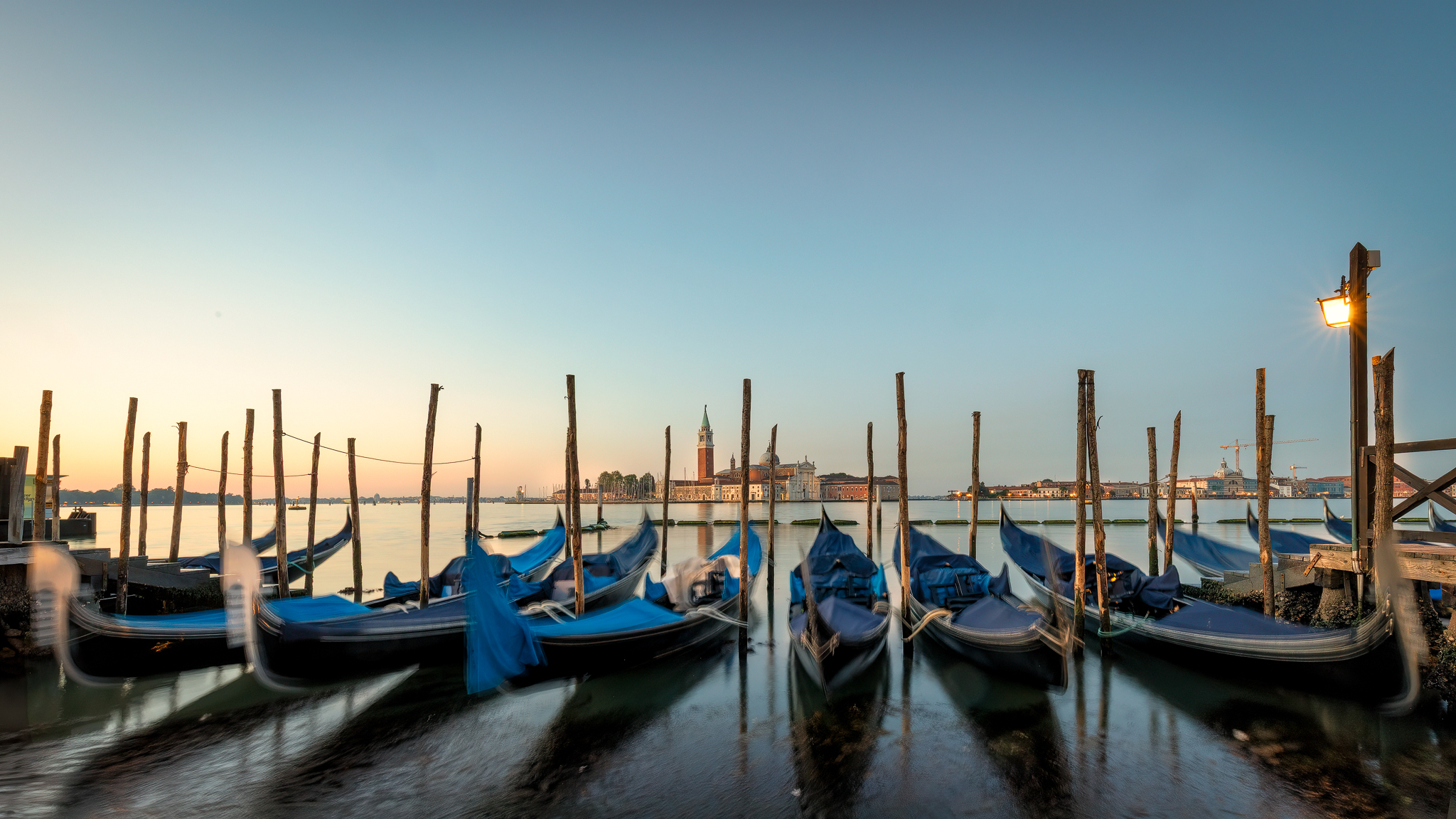 Gondolas in San Marco