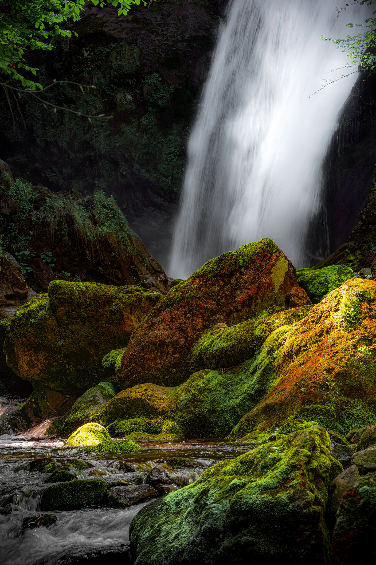The hidden waterfall