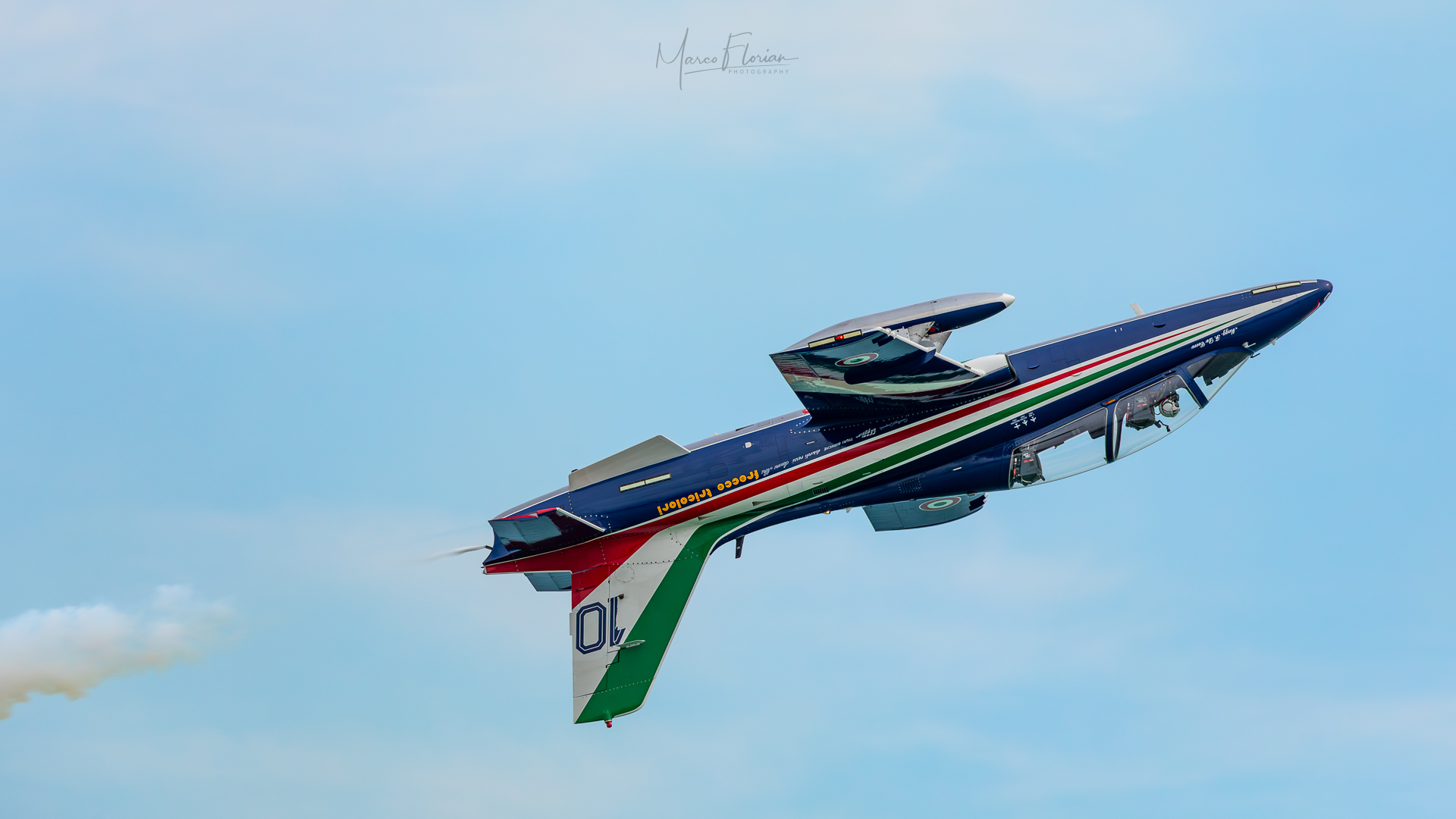 Inverted flight - Frecce Tricolori