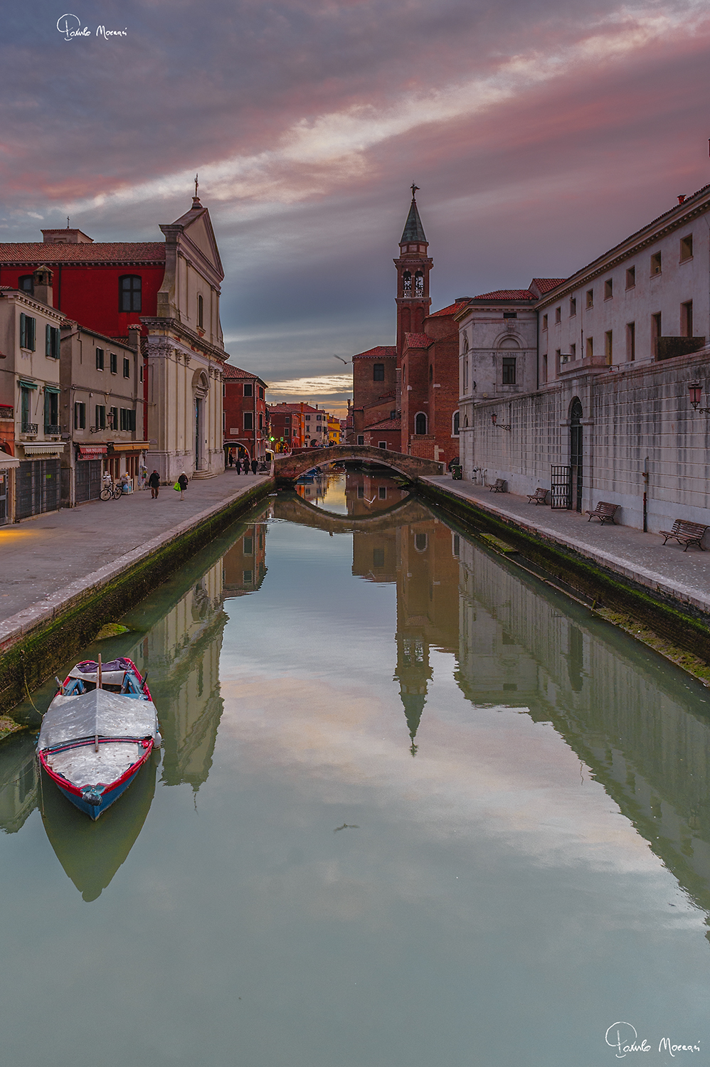 Chioggia, cue on the Vena...