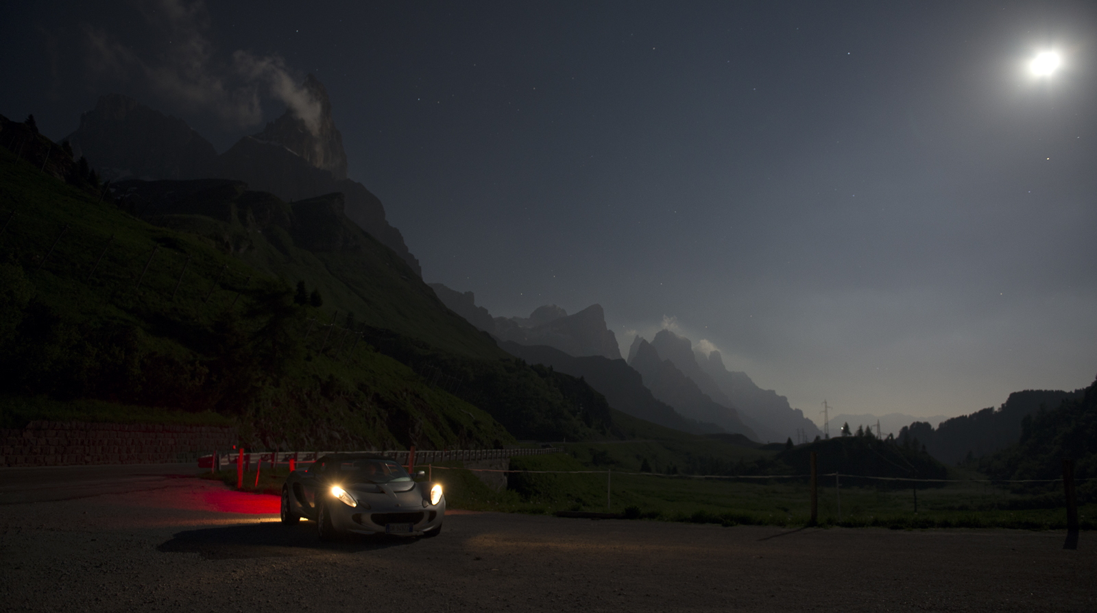 Elise al chiaro di luna.