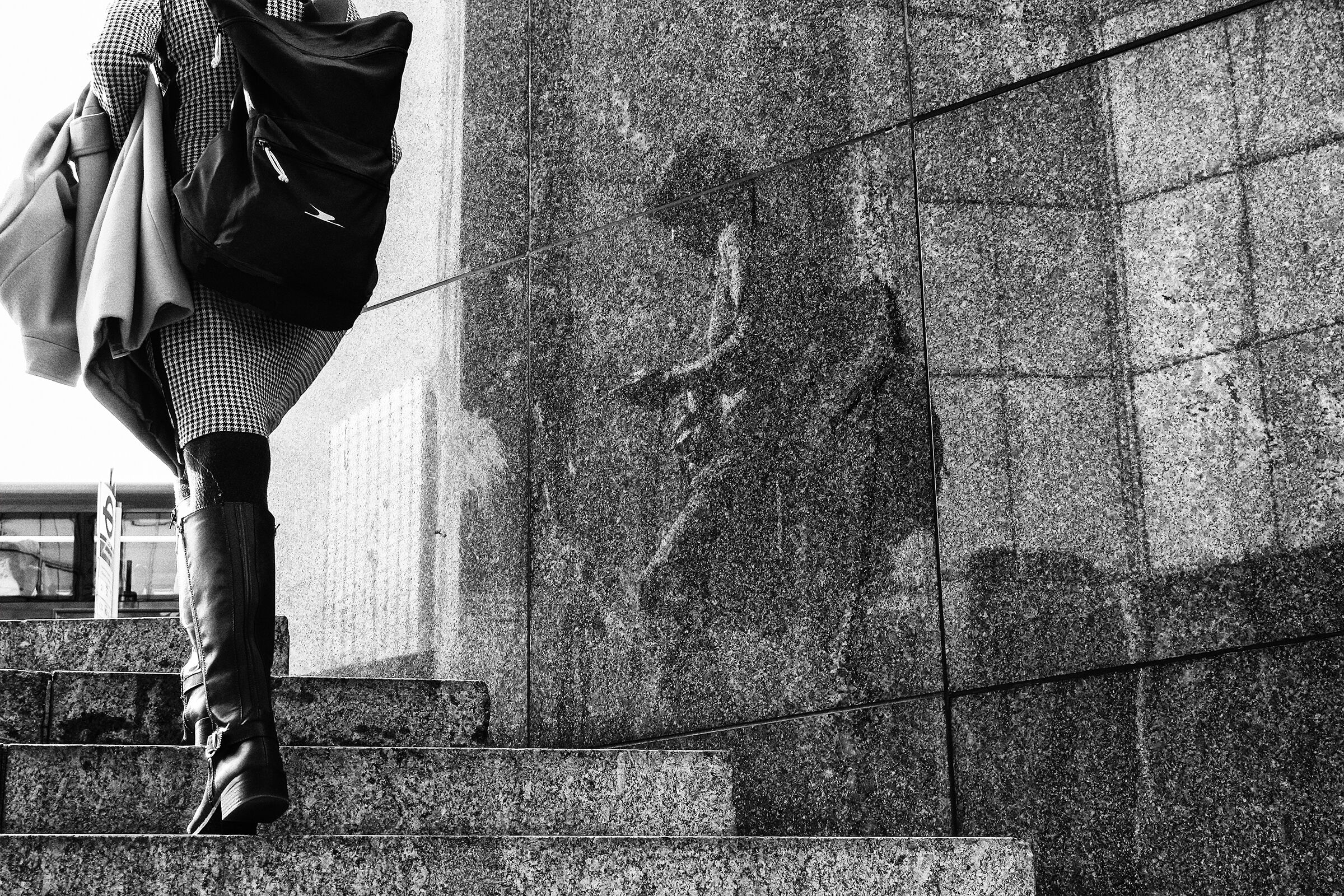 Mirroring yourself in granite