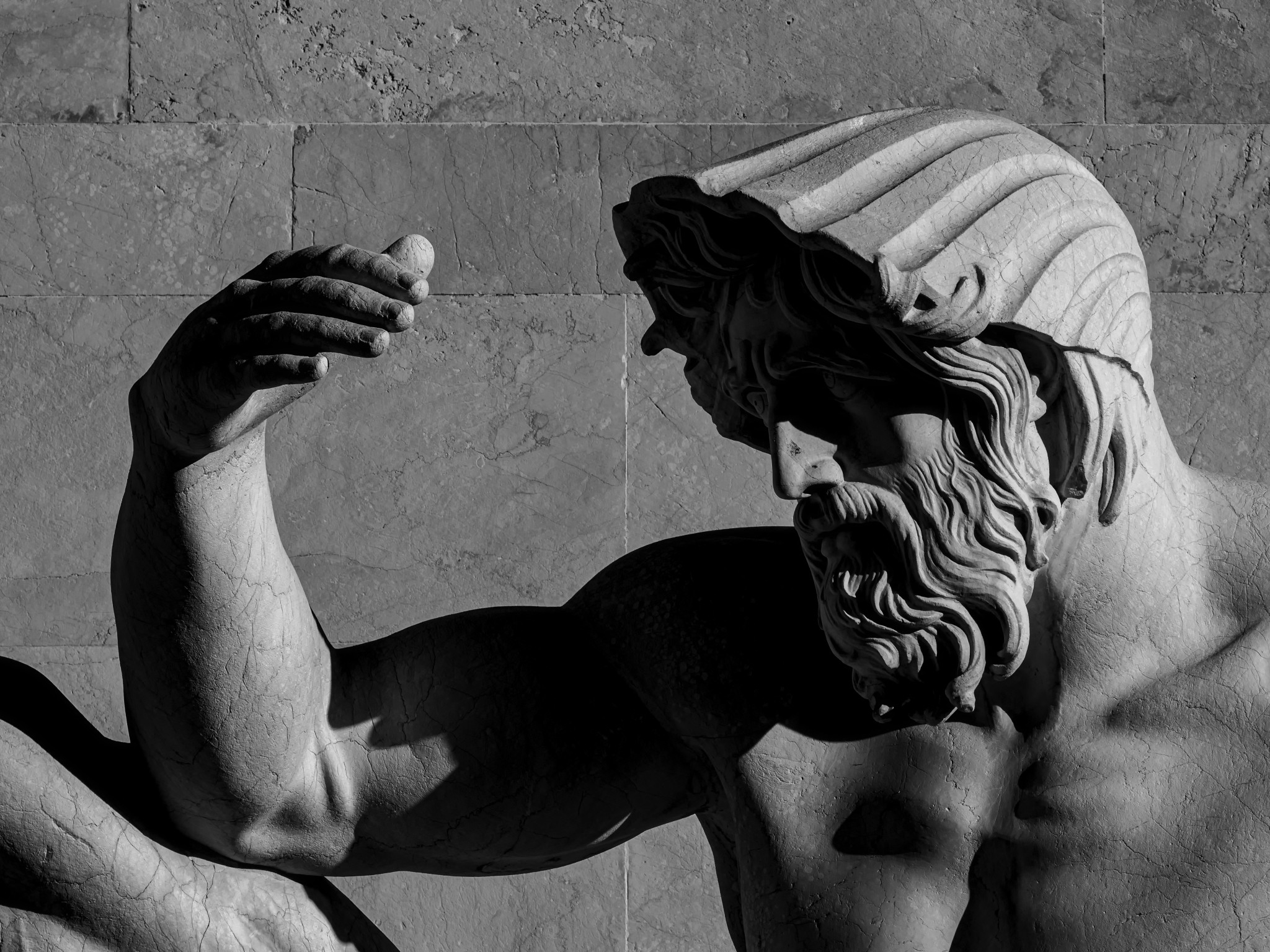 Face Fountain of the Adriatic Sea