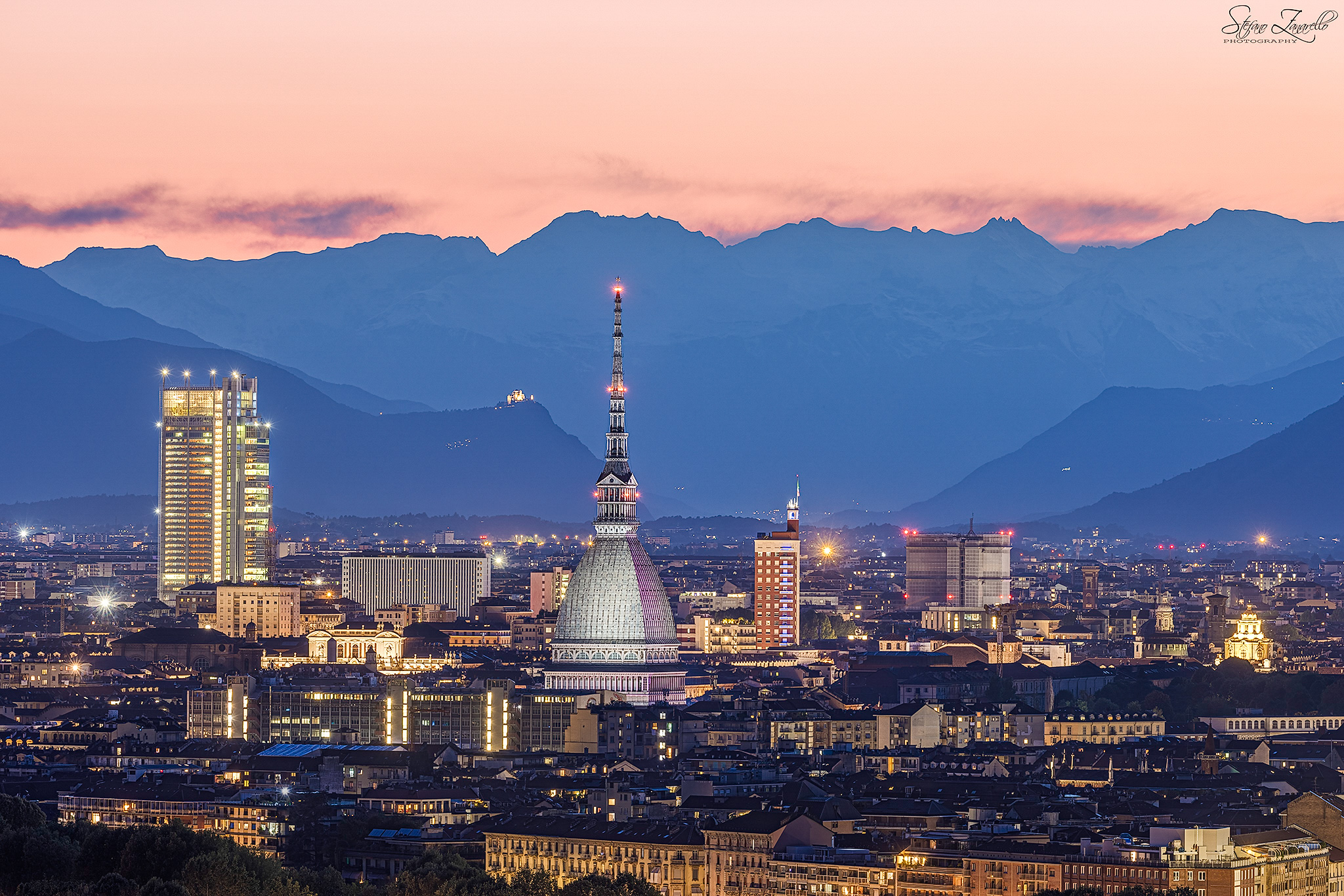 Turin skyline