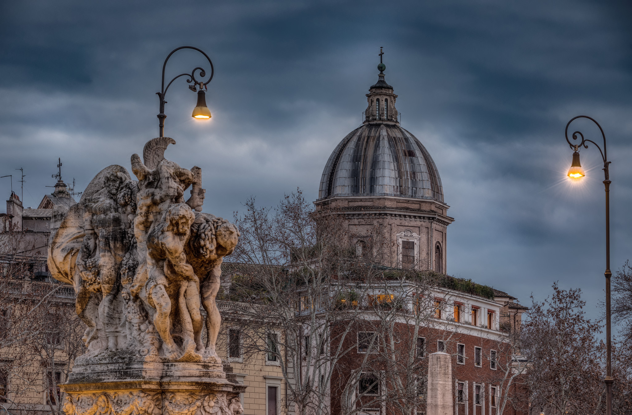 The last colors of the day