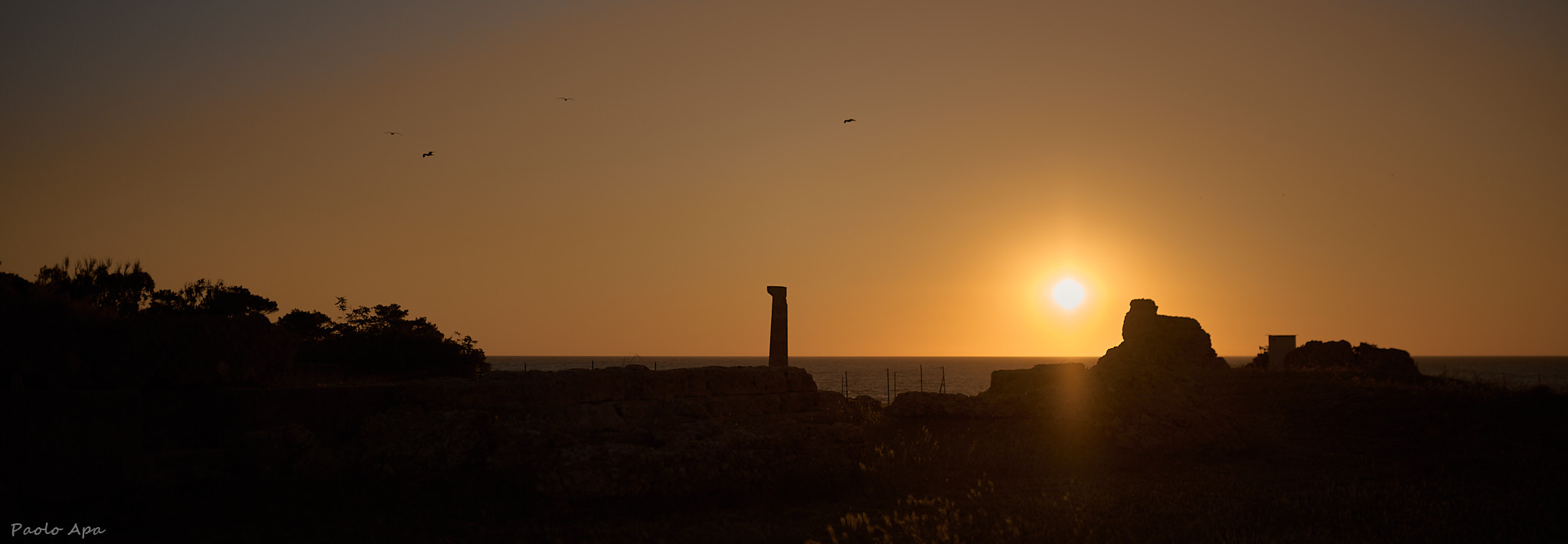 Capocolonna (kr) all'alba