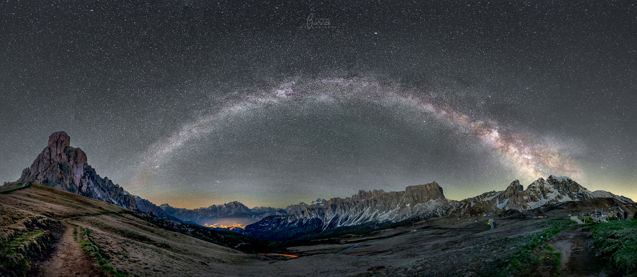 Arch of the Milky Way -Dolomites-