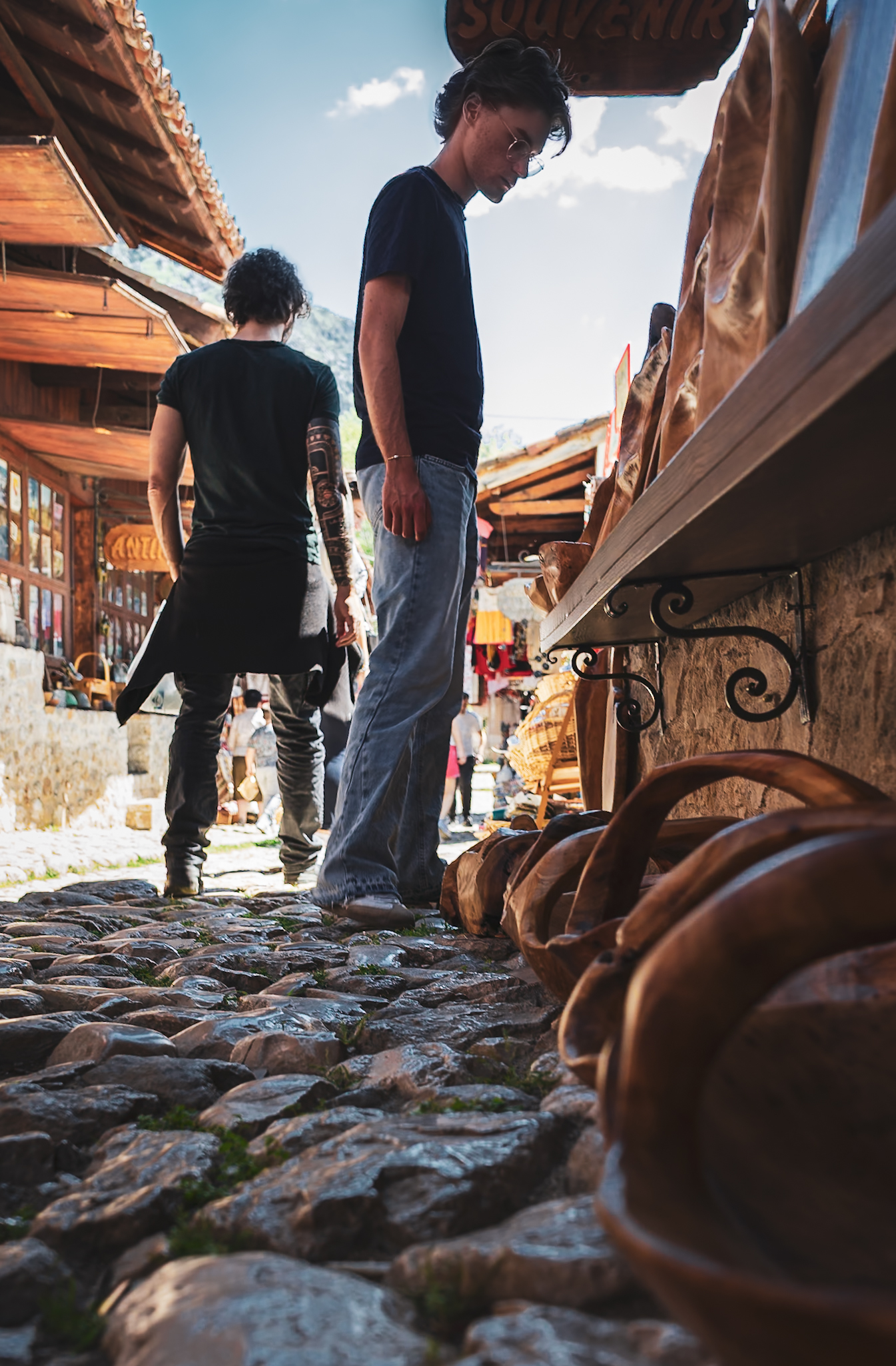 Among the streets of the world