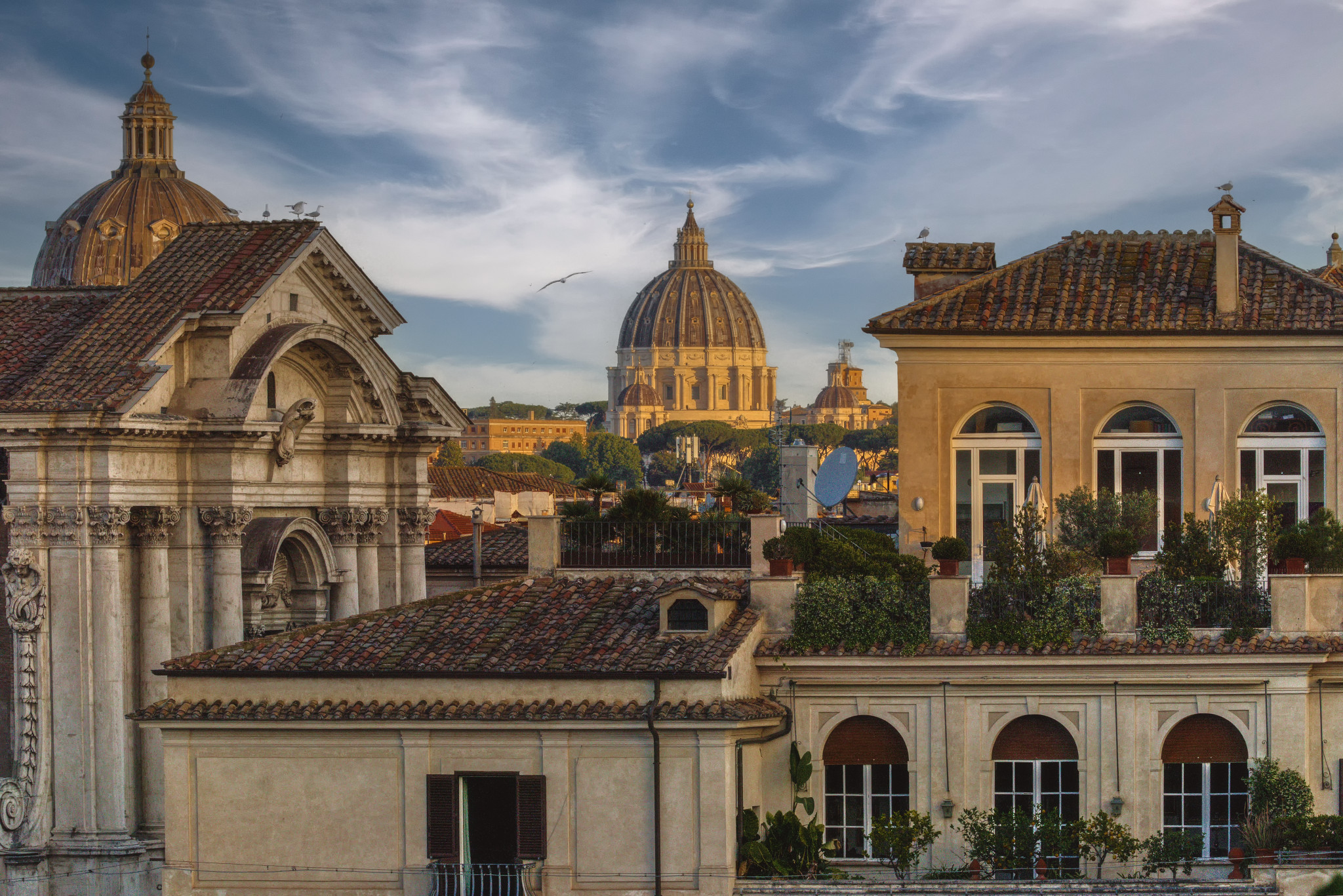 Colors of a Roman morning