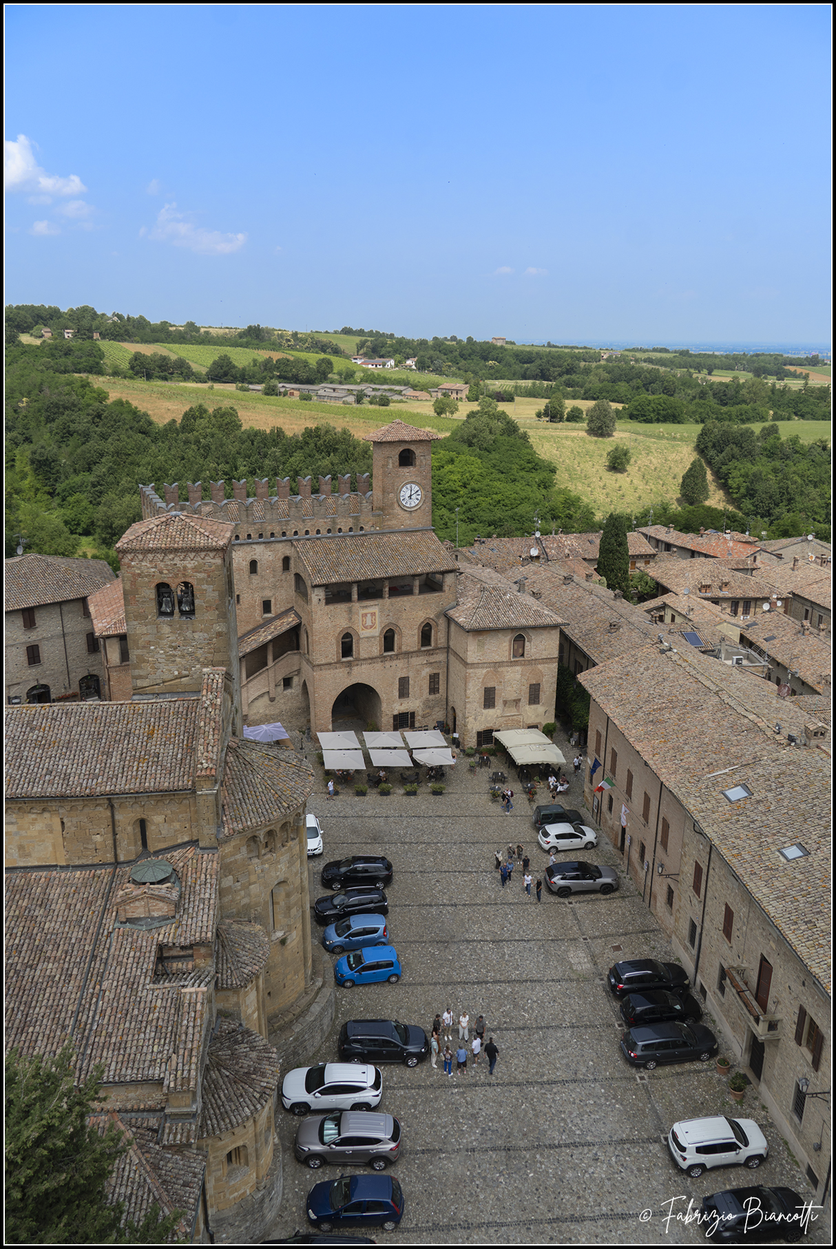 From the tower of Castell'Arquato