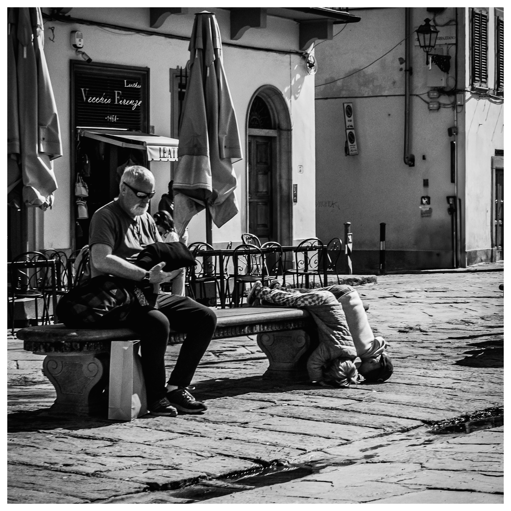 Different takes on a bench