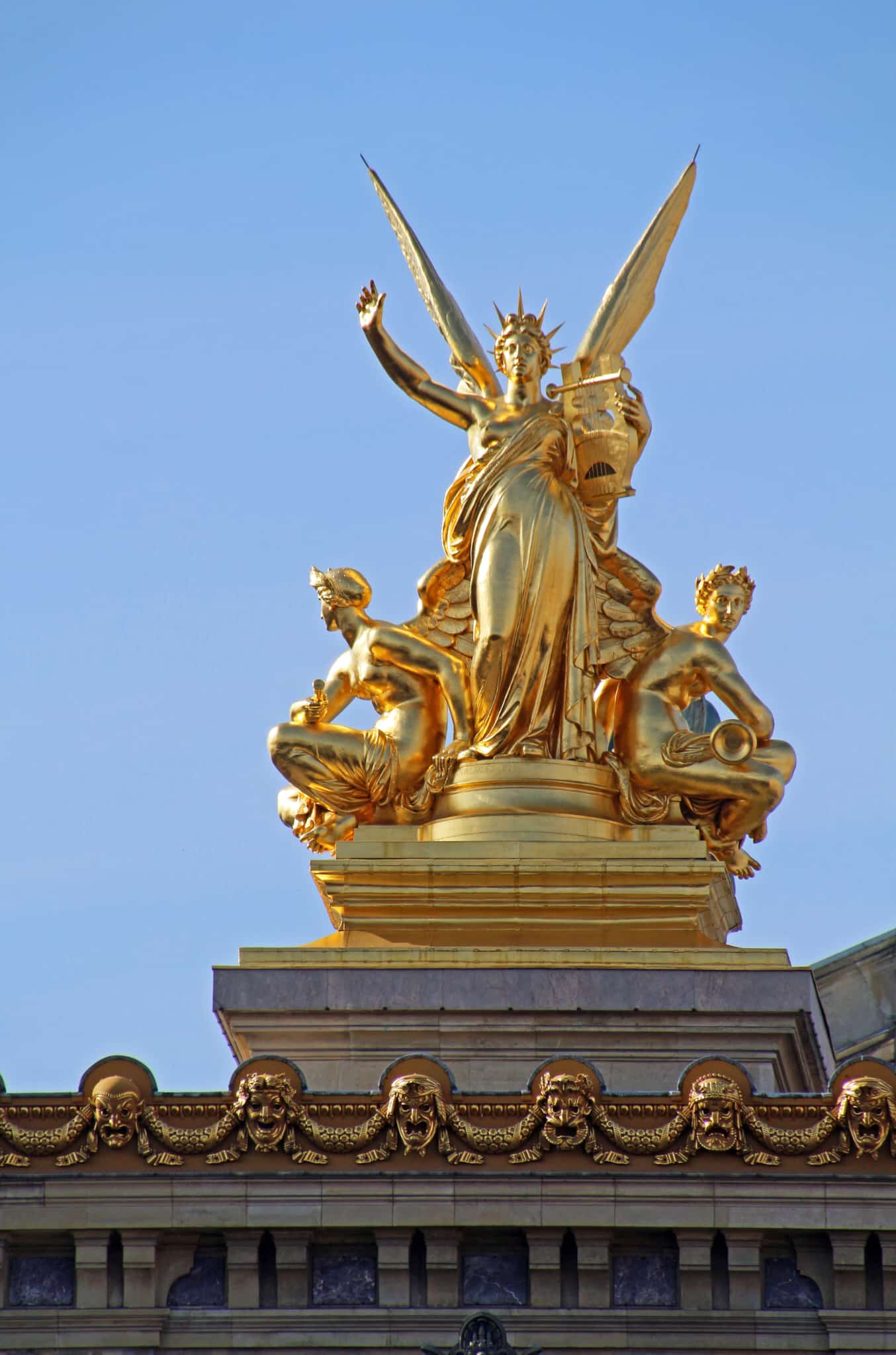 Parigi: Les Tuileries (particolare)