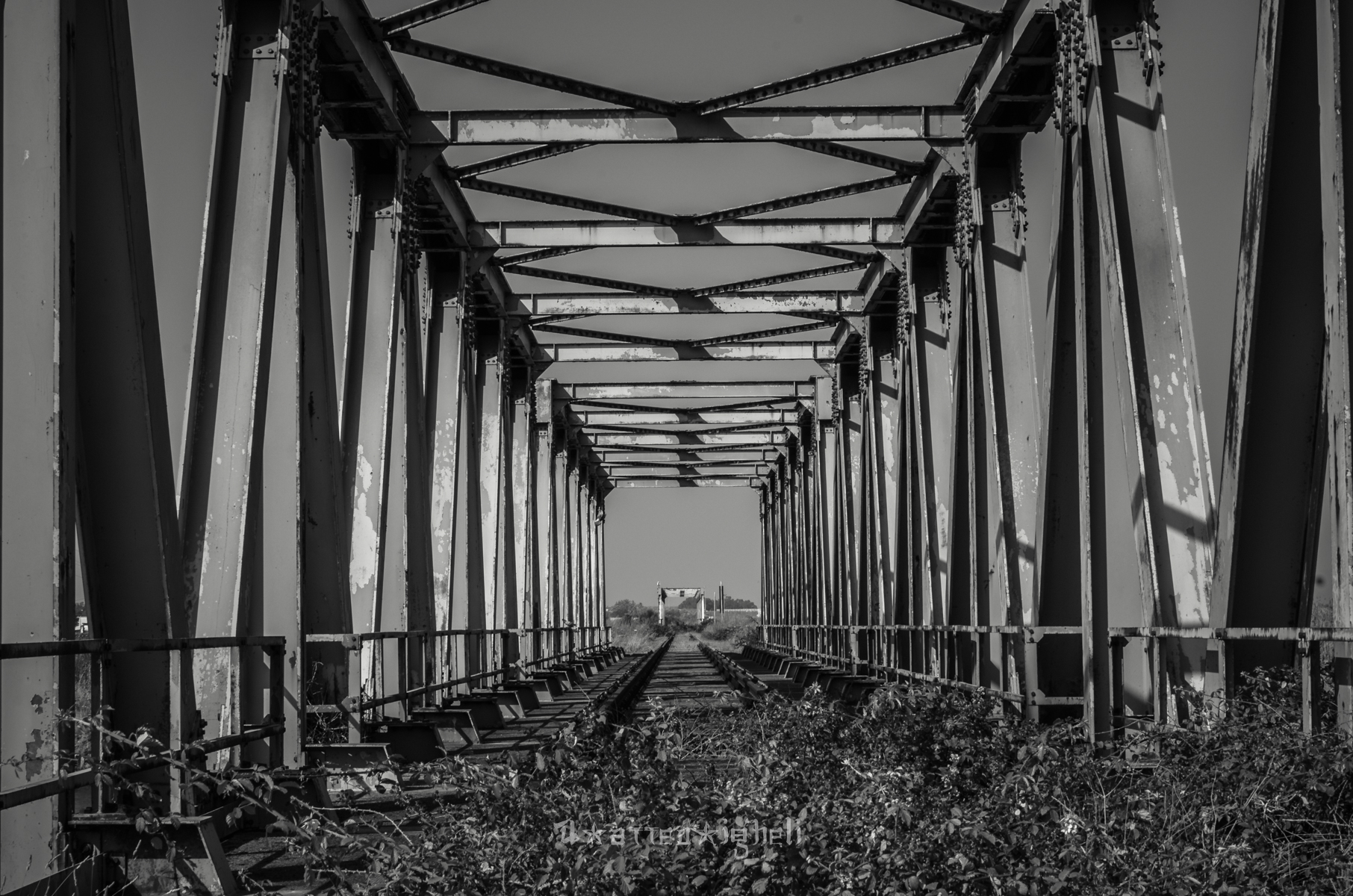 Old train tracks