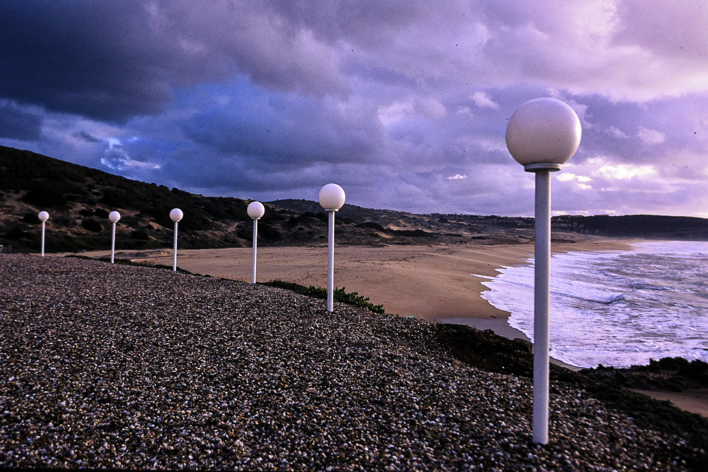 Pistis ( western Sardinian coast) during a storm
