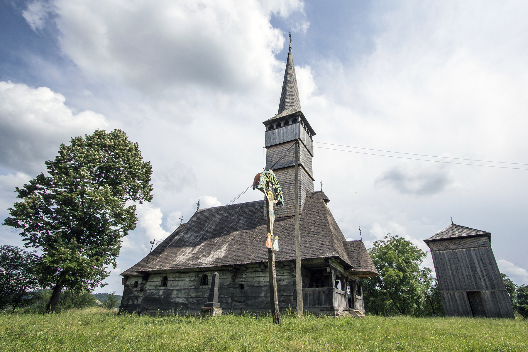Antica chiesa in legno, Romania