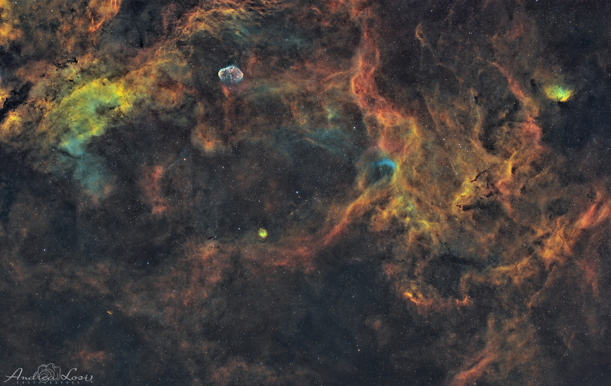 il complesso nebulare del cigno