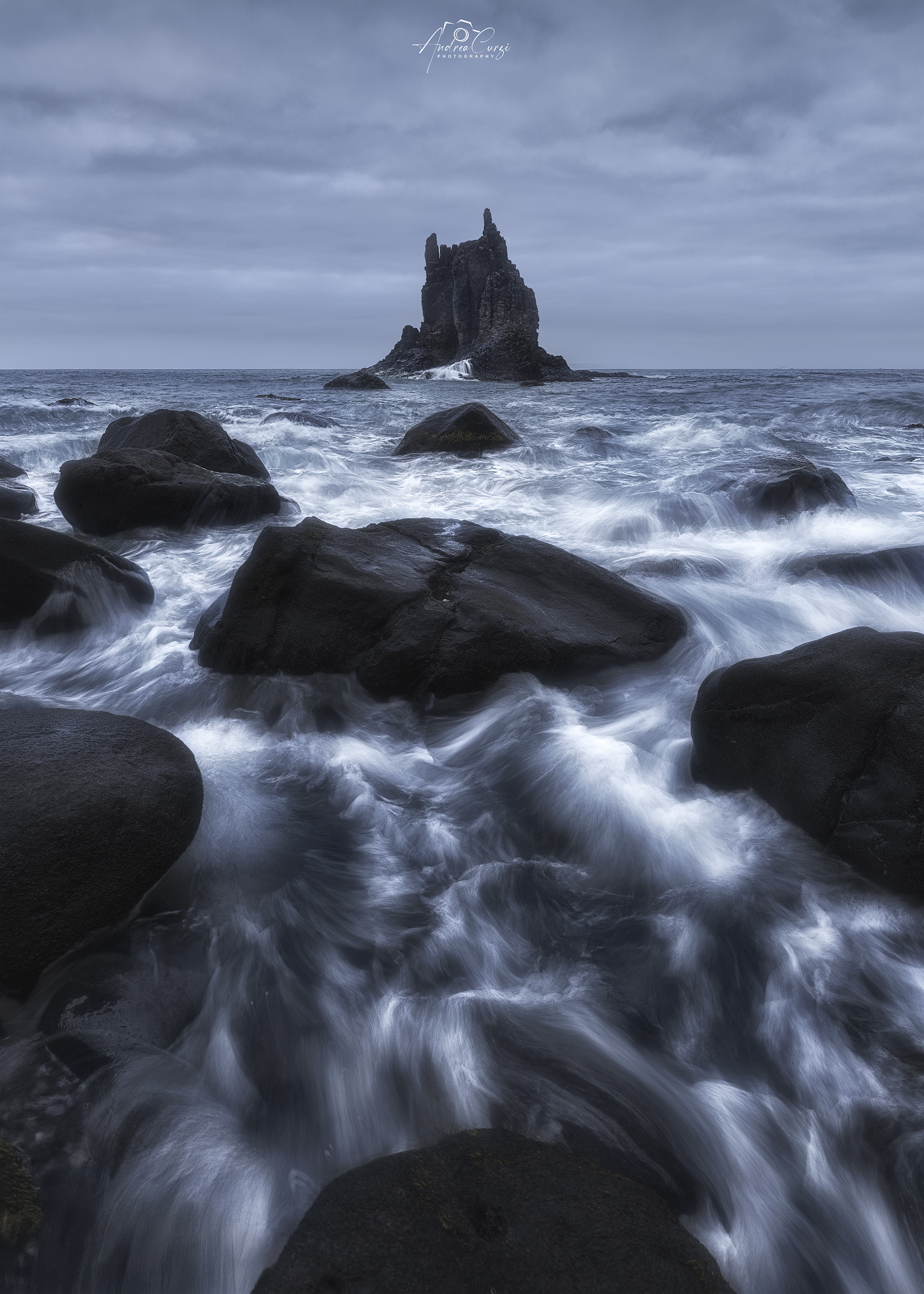 Mare mosso alla Playa de Benijo a Tenerife