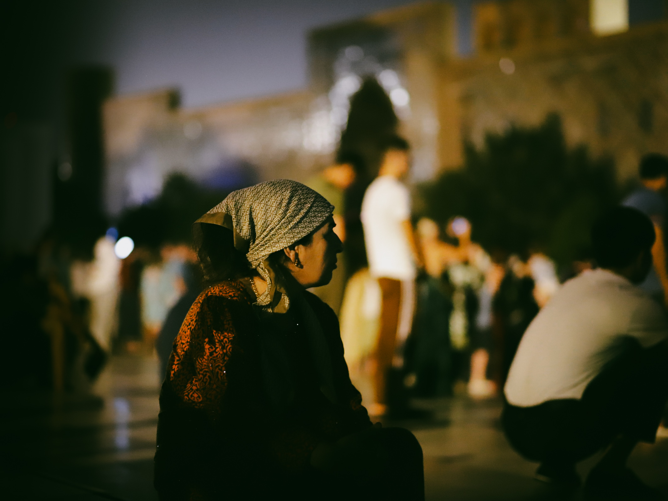 Samarkand in the evening