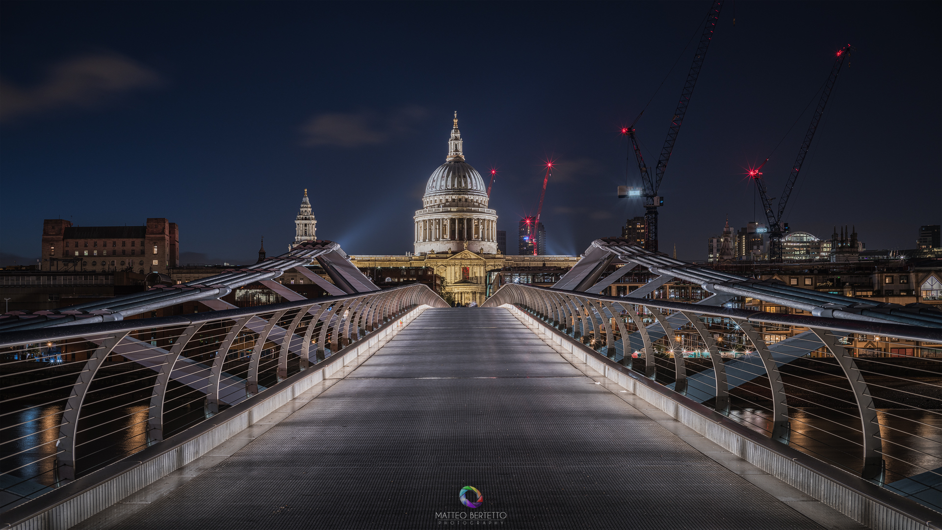 Millennium Bridge and St. Paul's Cathedral