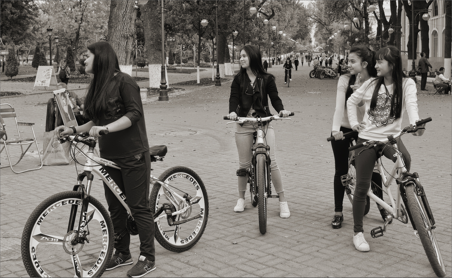 Giovani cicliste di Tashkent