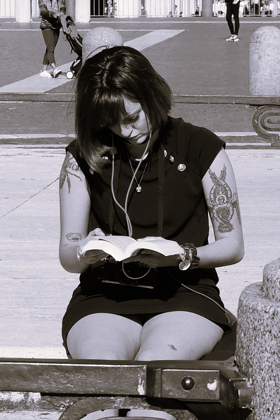 lettura all'Obelisco Vaticano