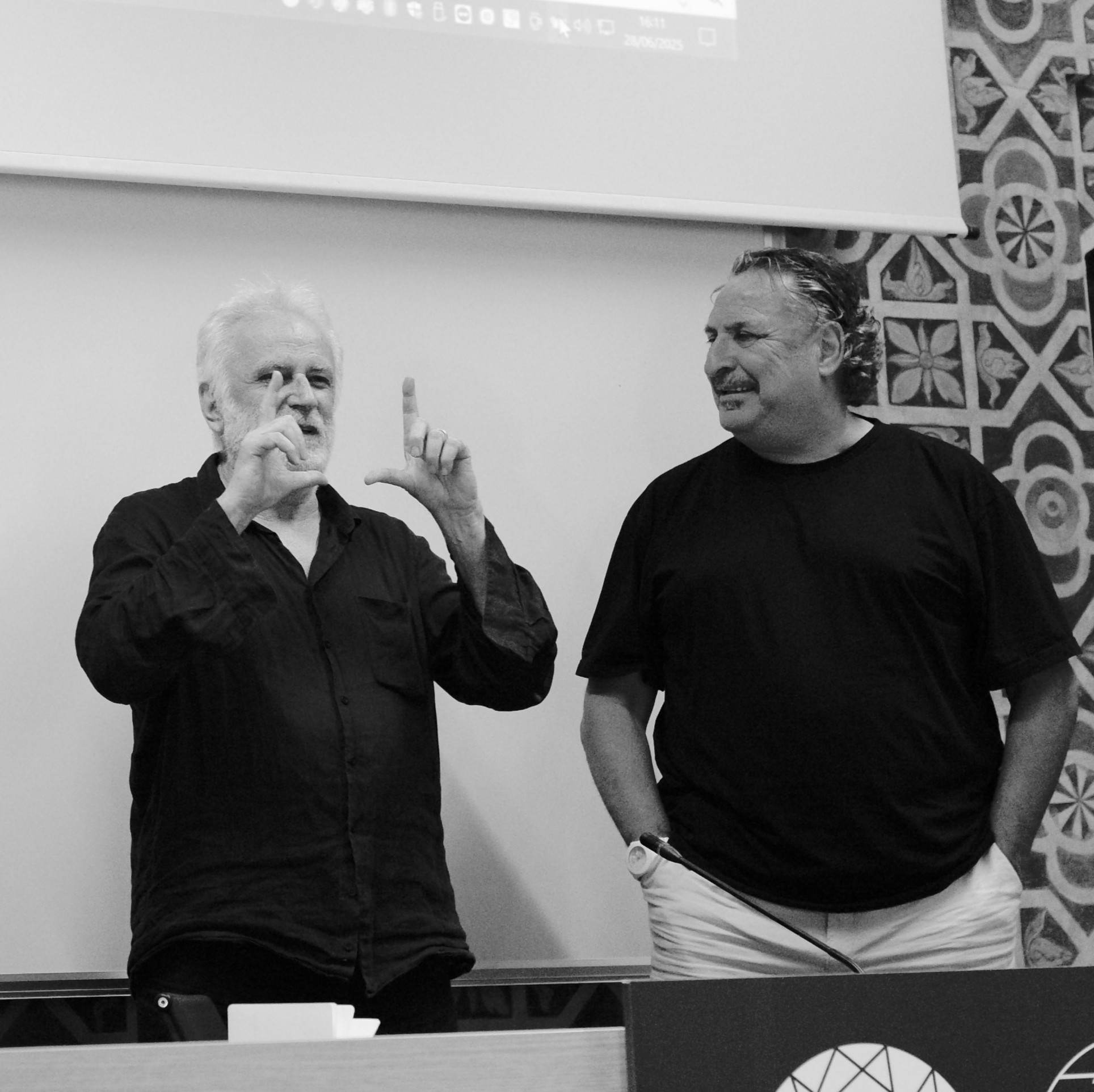 Maestri: Maurizio Galimberti e Marco Lodola