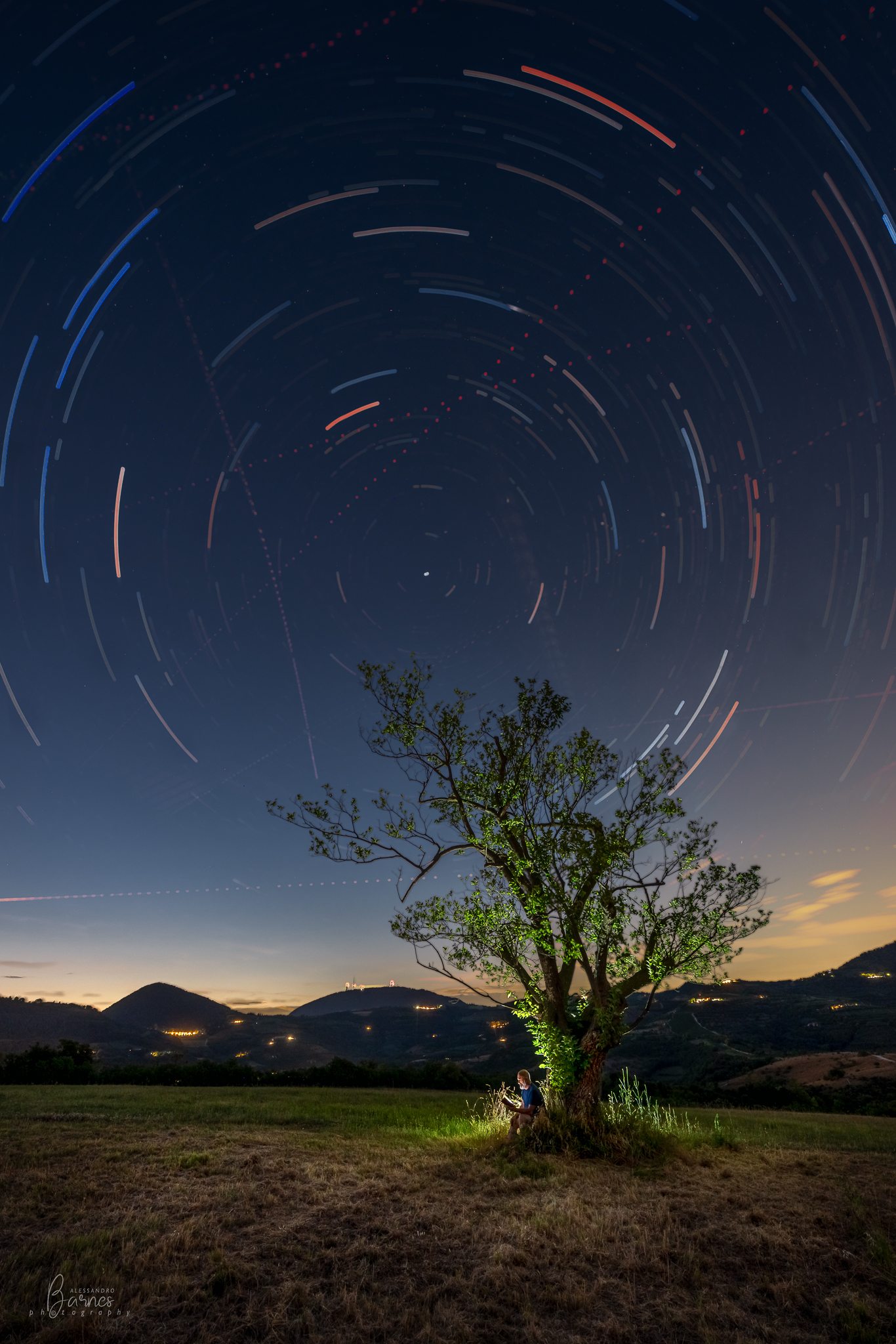 The navel of the world -Euganean Hills-