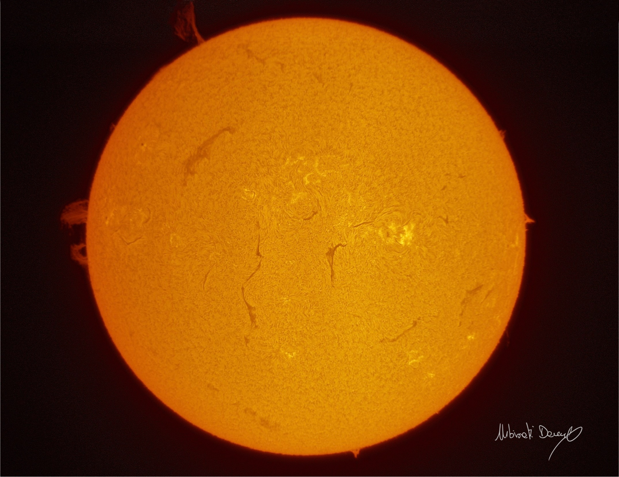 The power of the sun in the palm of my hand...