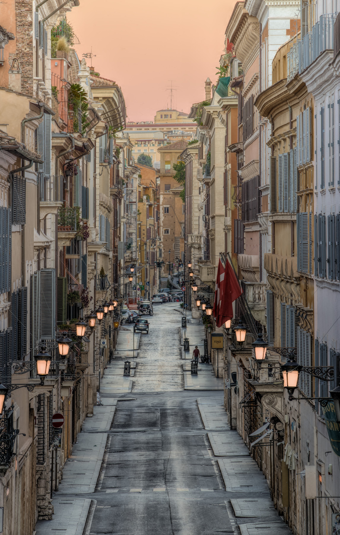 Early morning lights