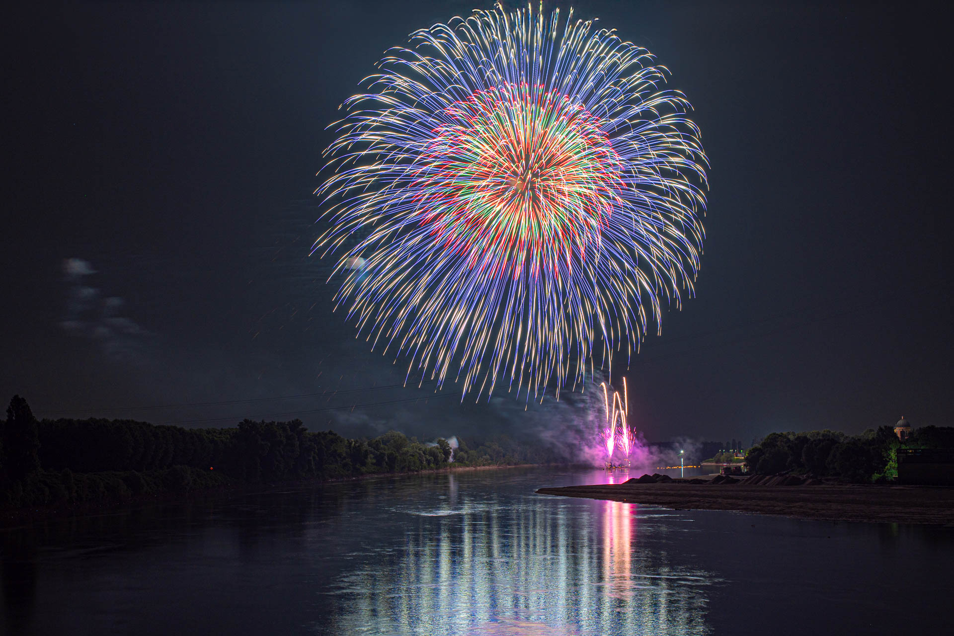 Fuochi Artificiali sul Po