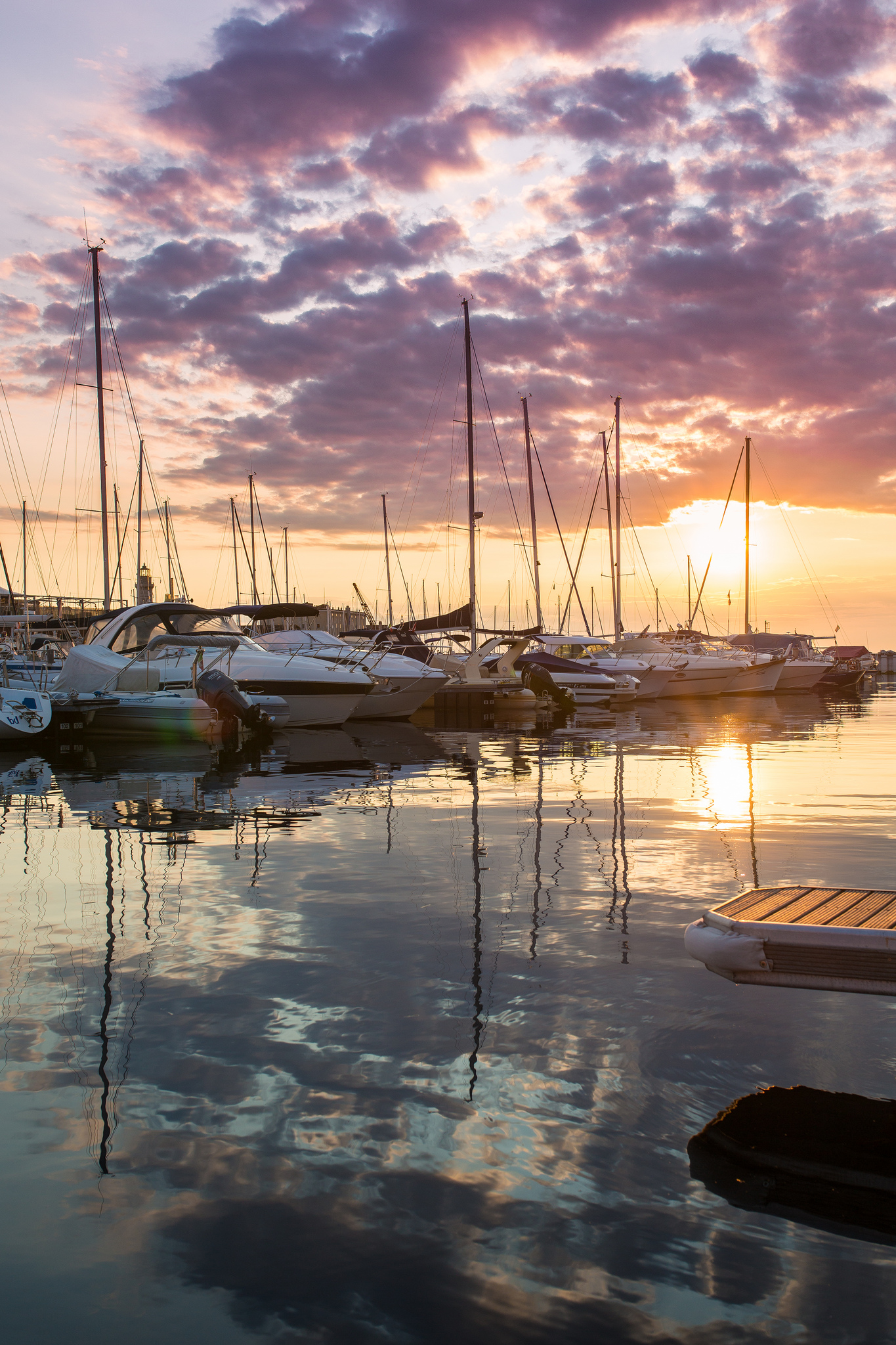 Boats at Sunset