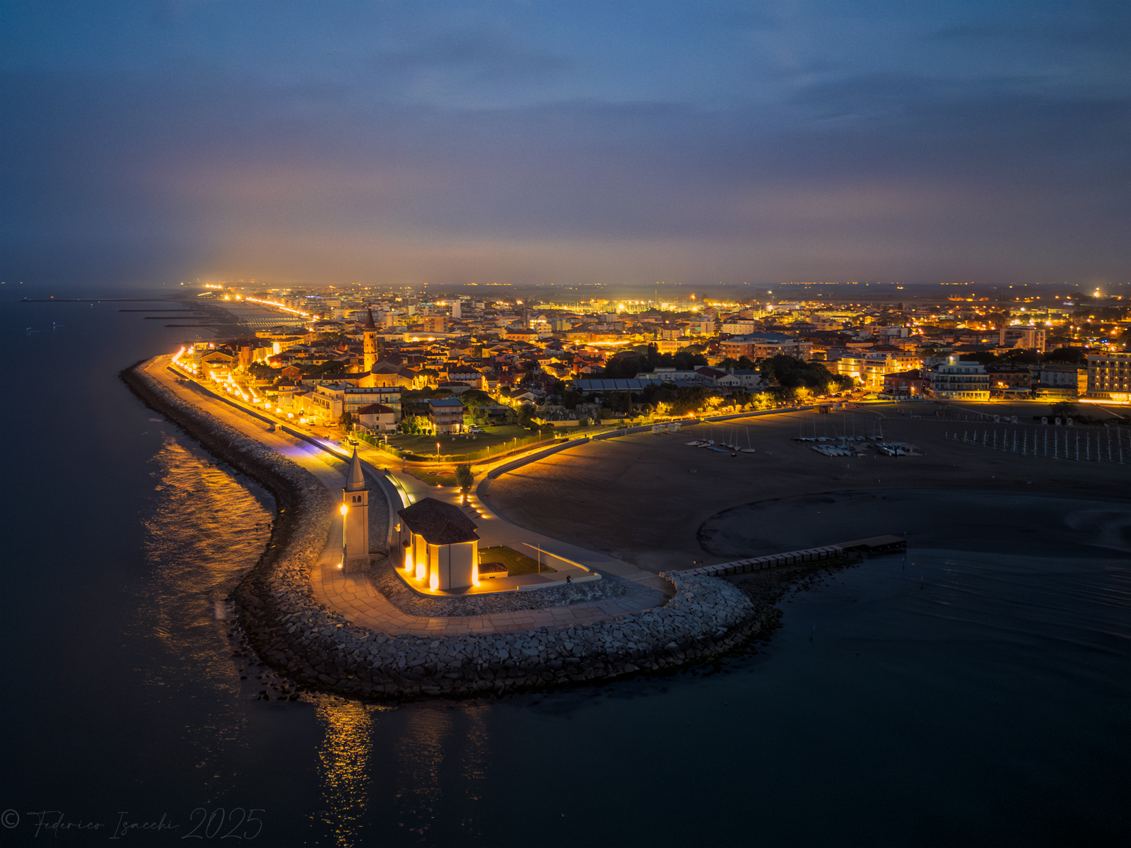 Caorle blue hour
