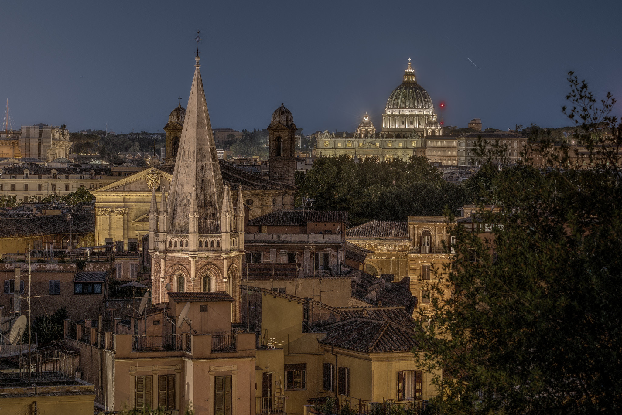 Between night and day