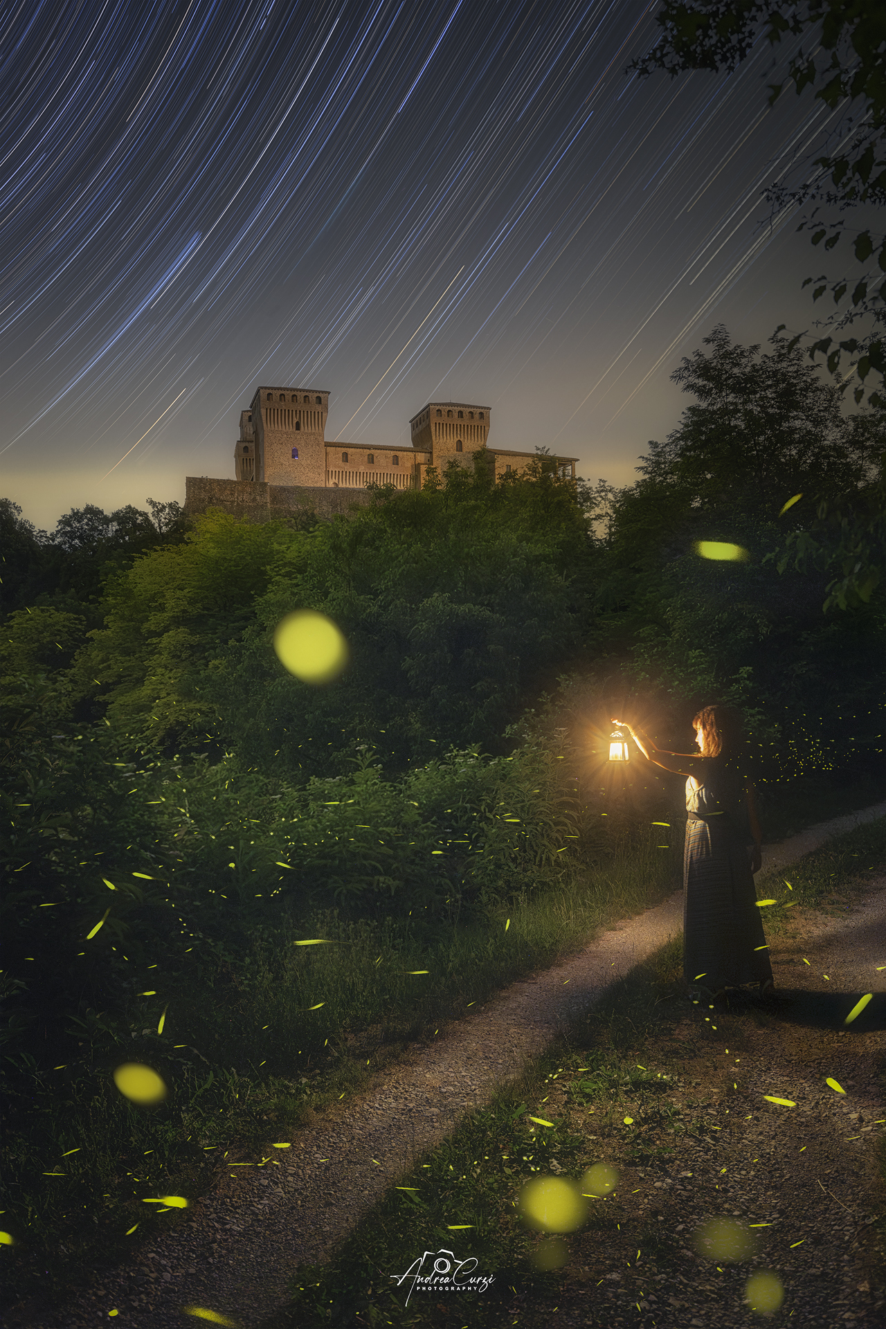 The fireflies of Torrechiara in another version