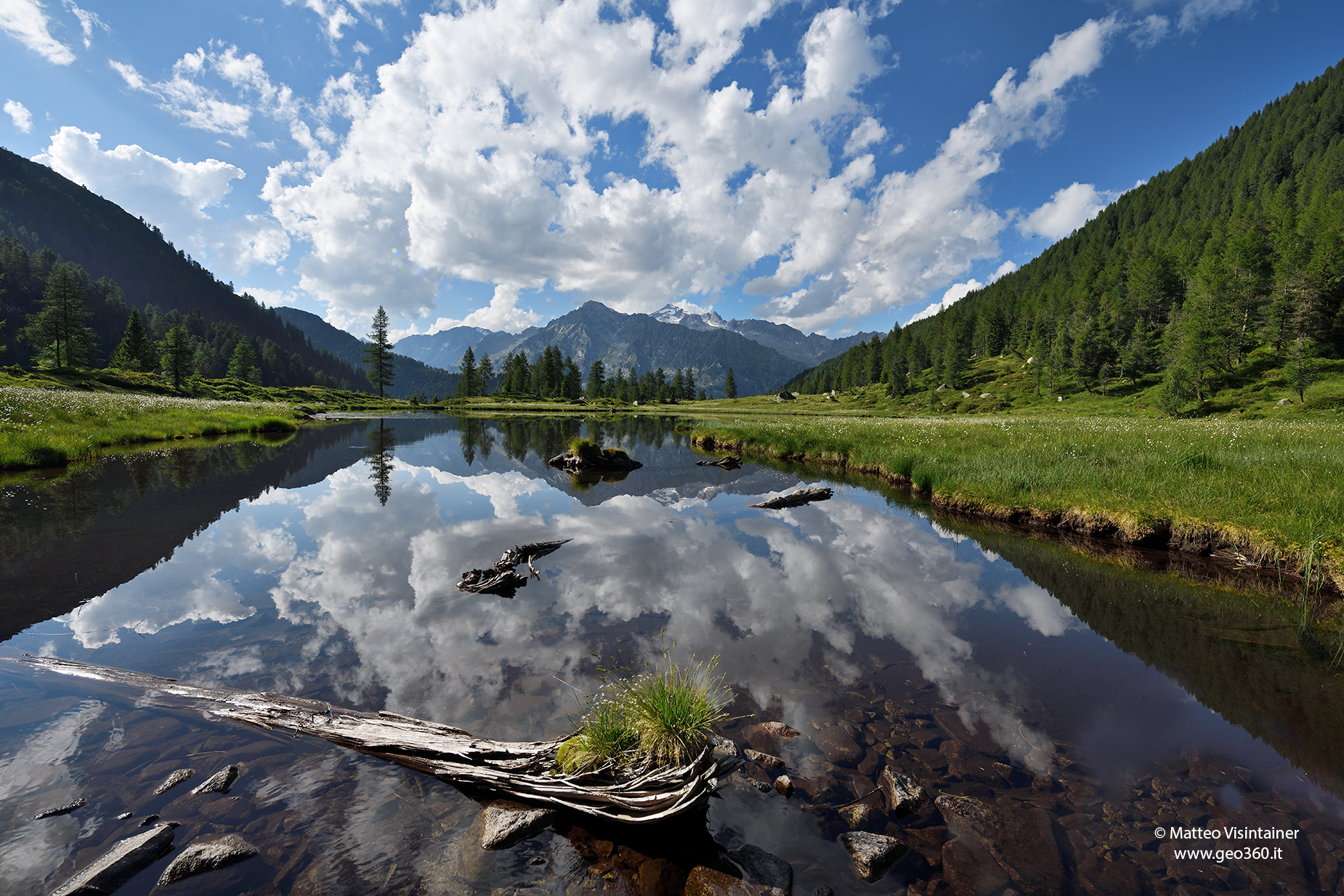 Between the granite and the sky