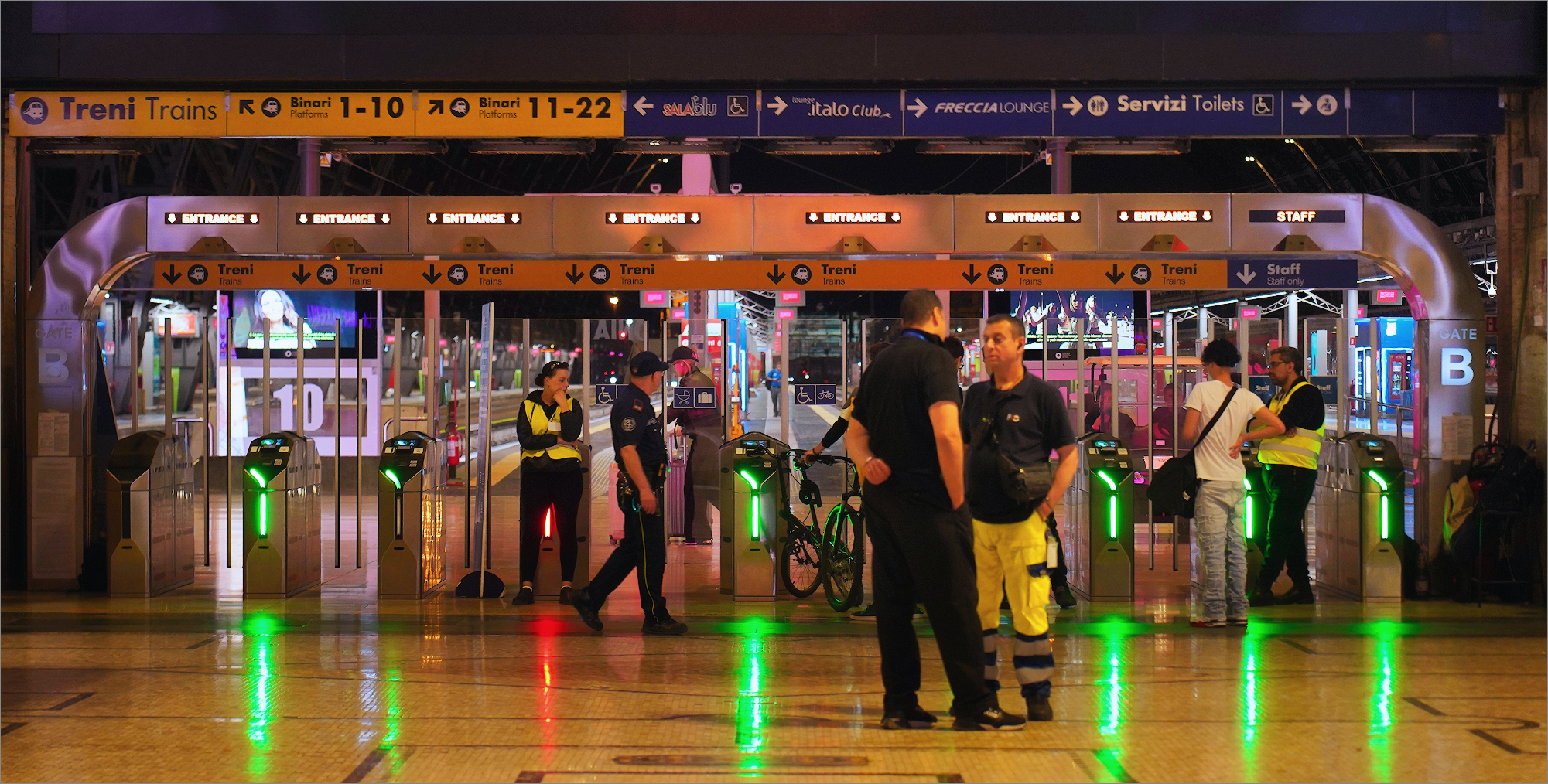 It looks like a football clash, doesn't it?