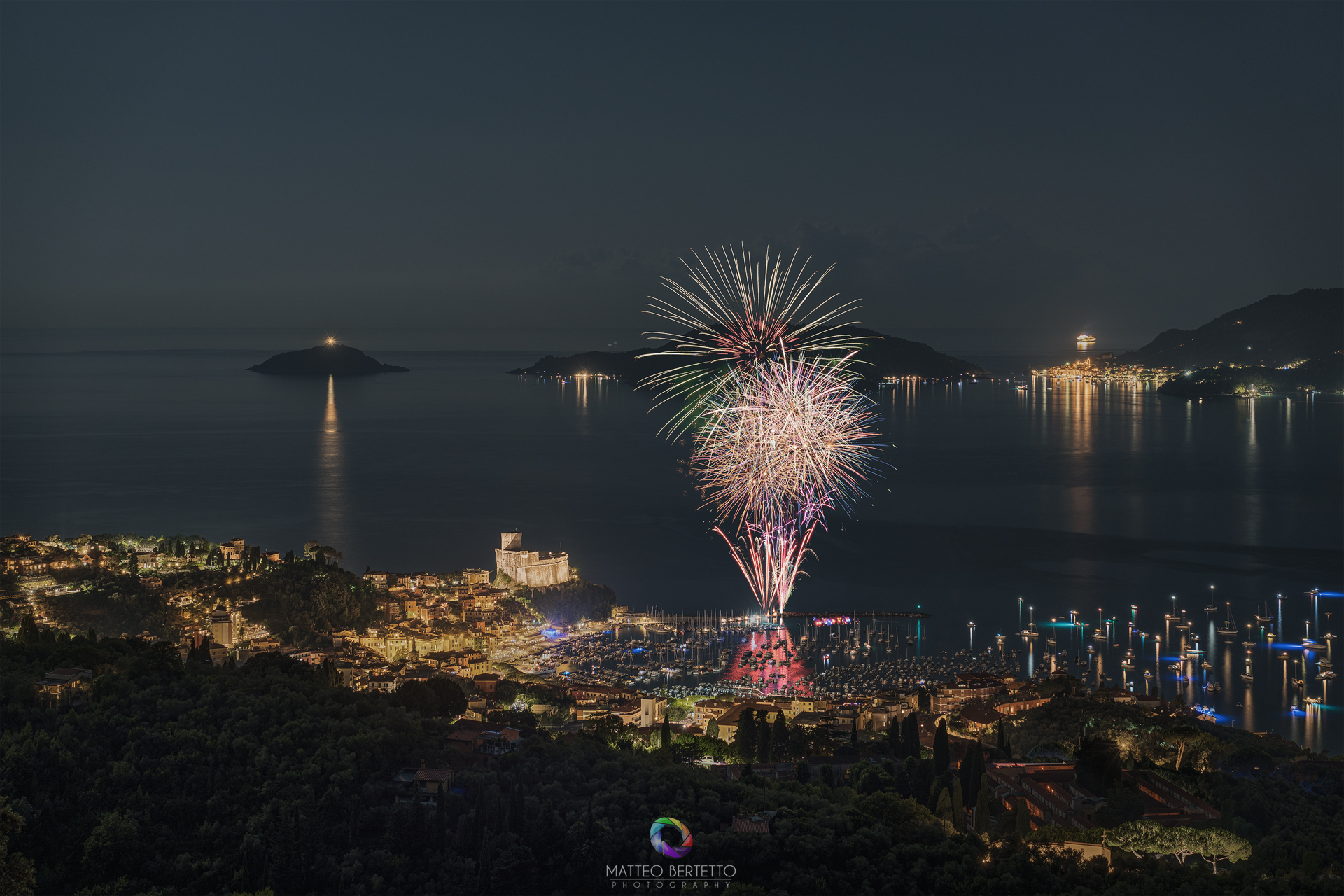 Lerici - Fires of Sant'Erasmo