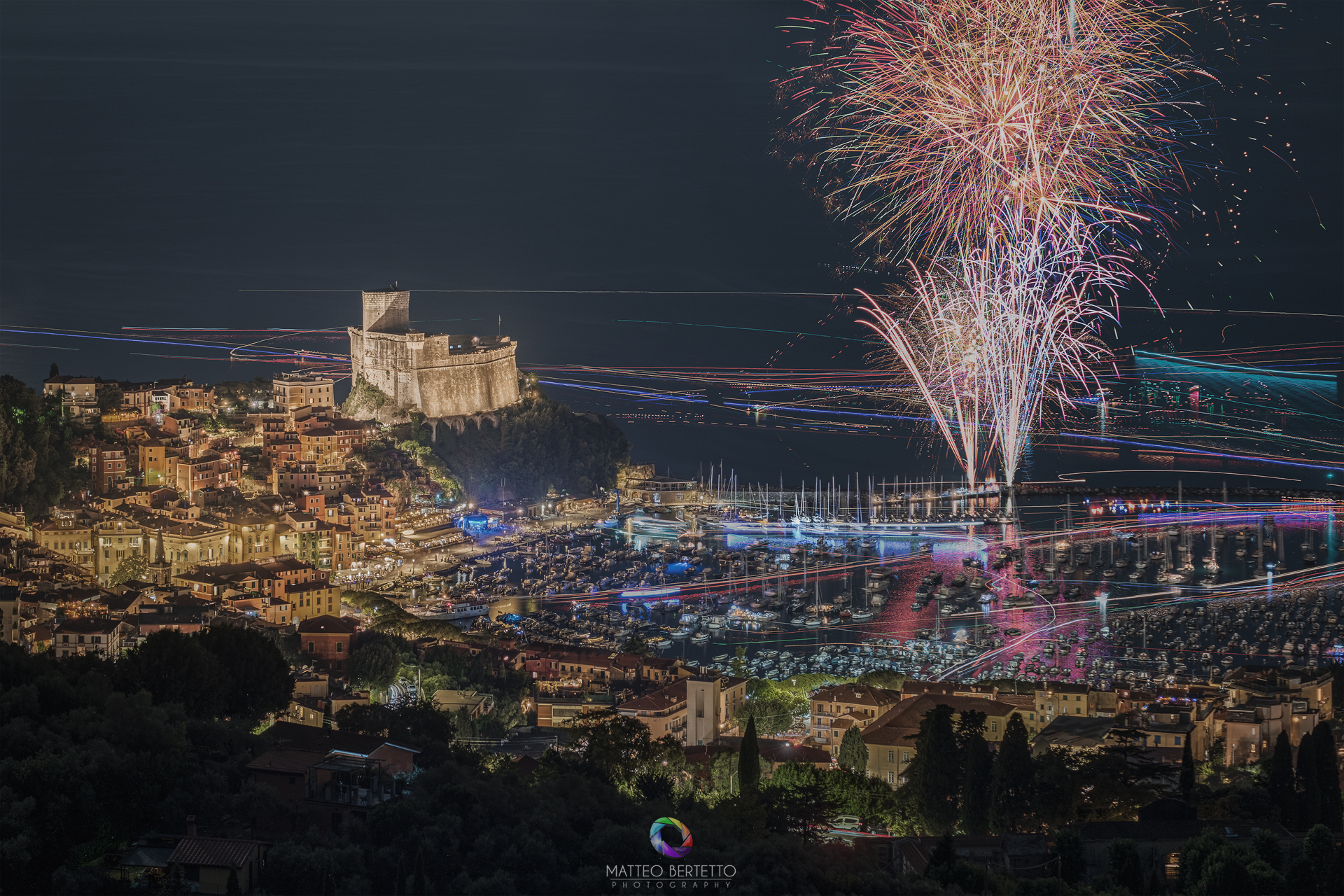 Lerici - Fires of Sant'Erasmo