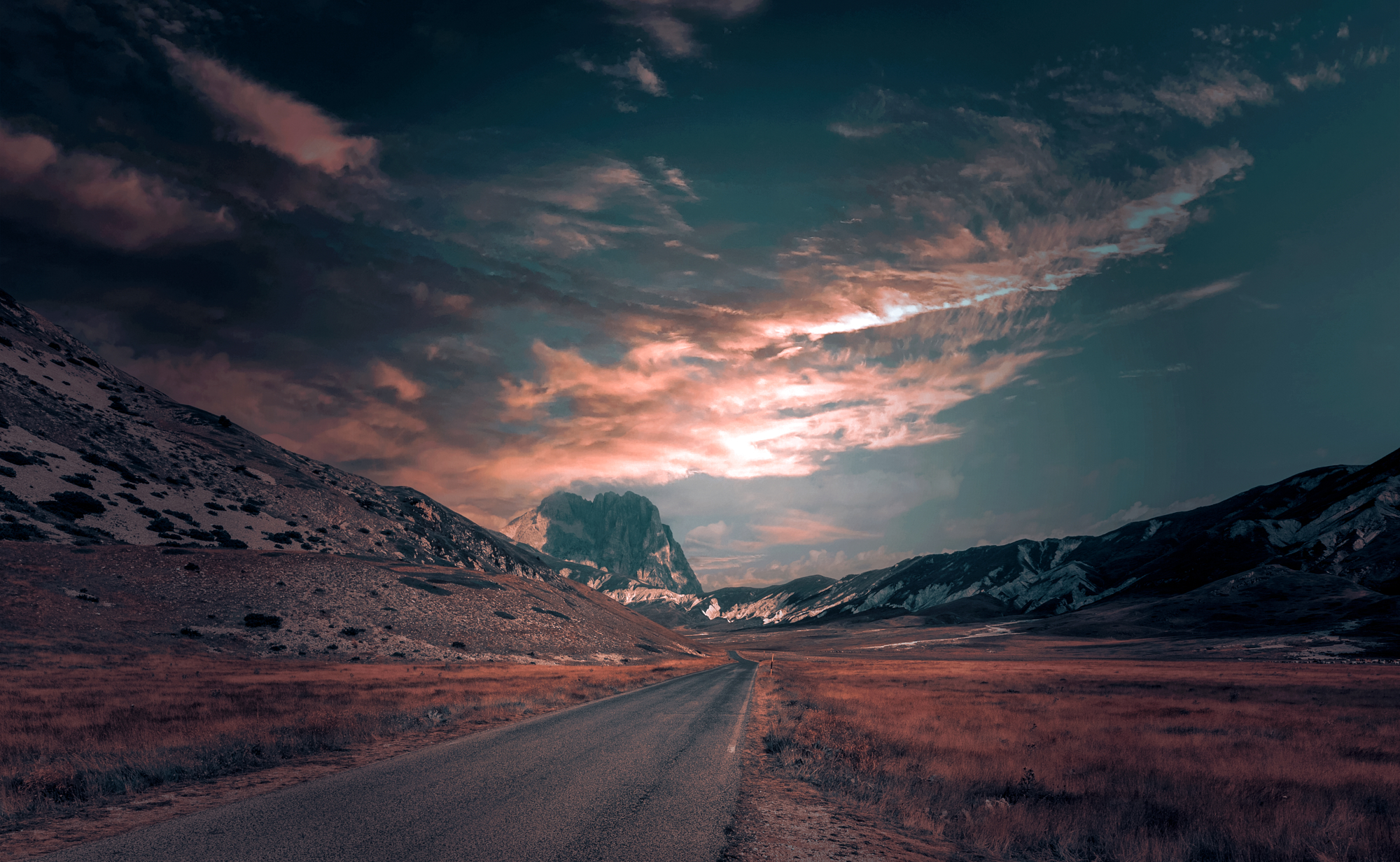 Road to Gran Sasso