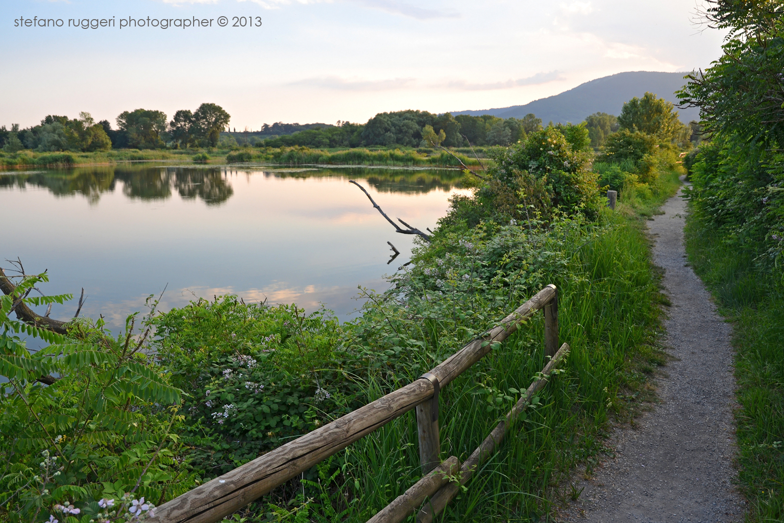 The path that attracts the eye