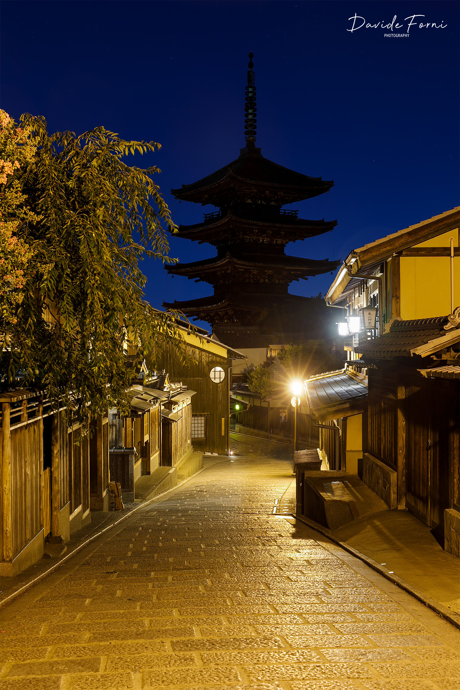 Hokan-ji Temple - Kyoto Night