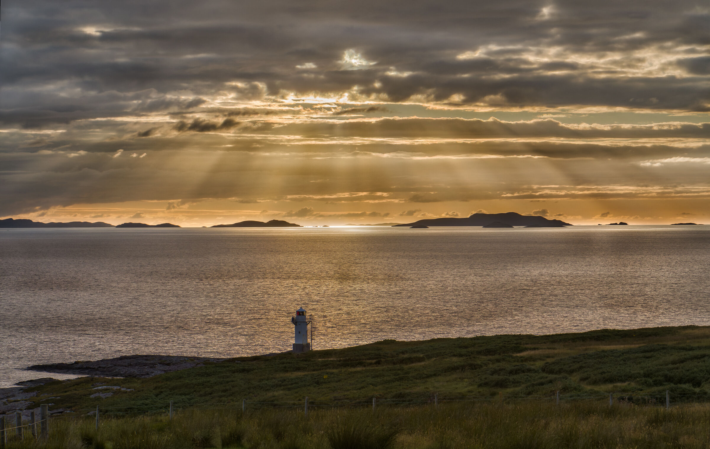 Tramonto sulla West Coast (Scotland)