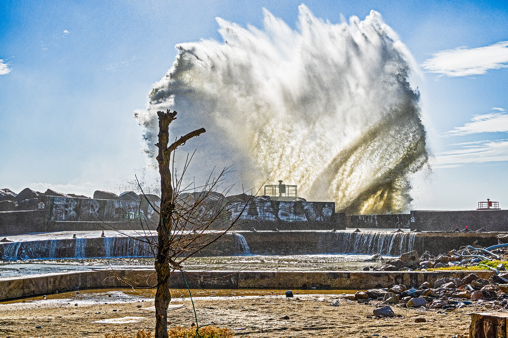 Come un vortice fino alle nuvole
