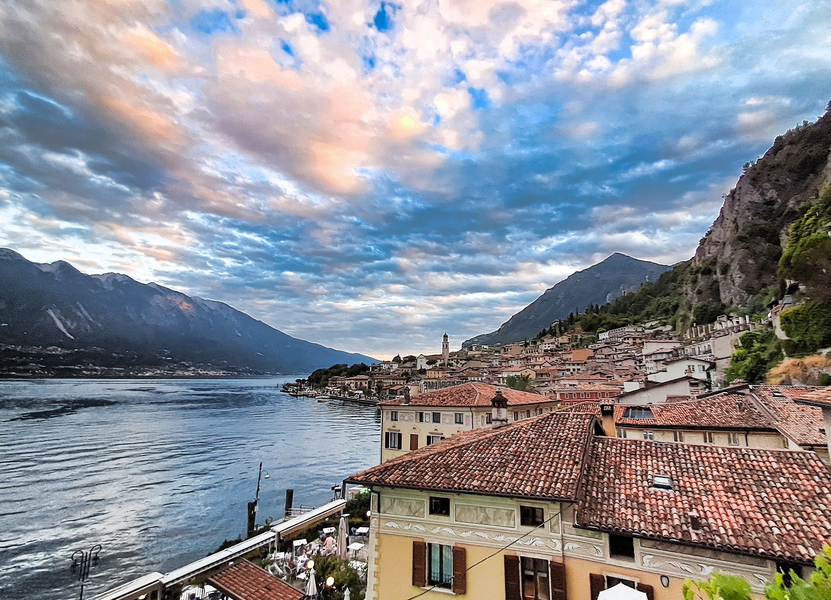 Limone sul Garda - tramonto -