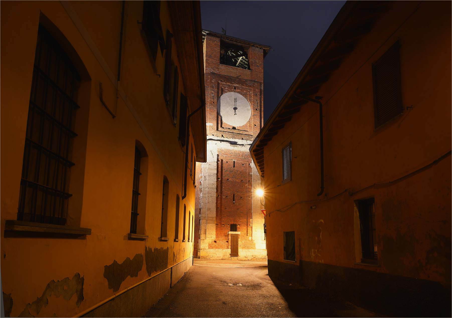 Civic Tower XV century in Melzo (MI)