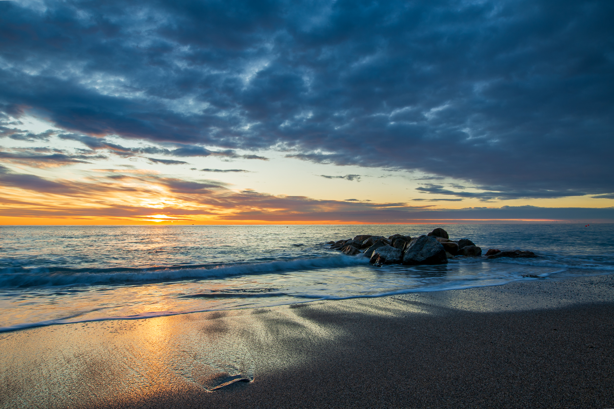 The beach of Loano
