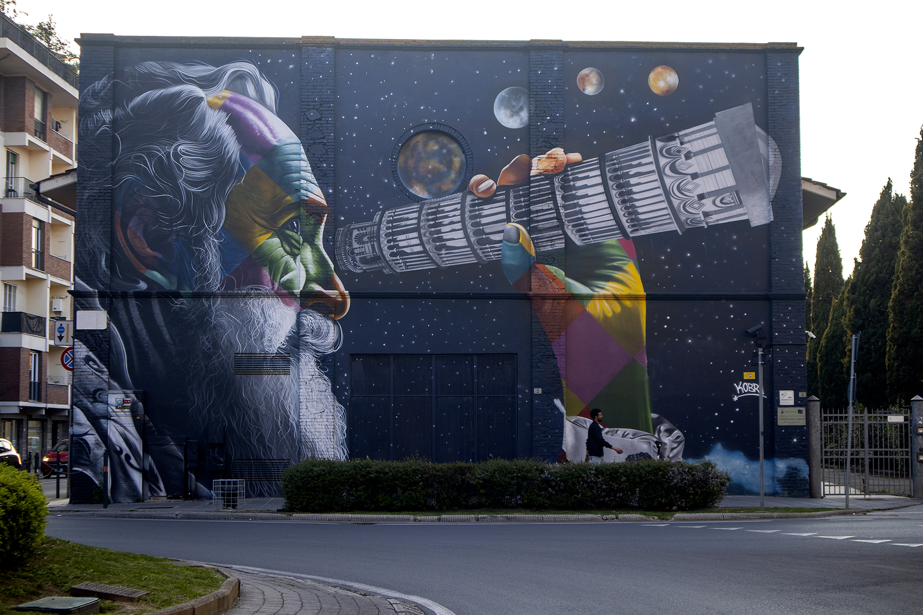 Galileo Galilei by Eduardo Kobra