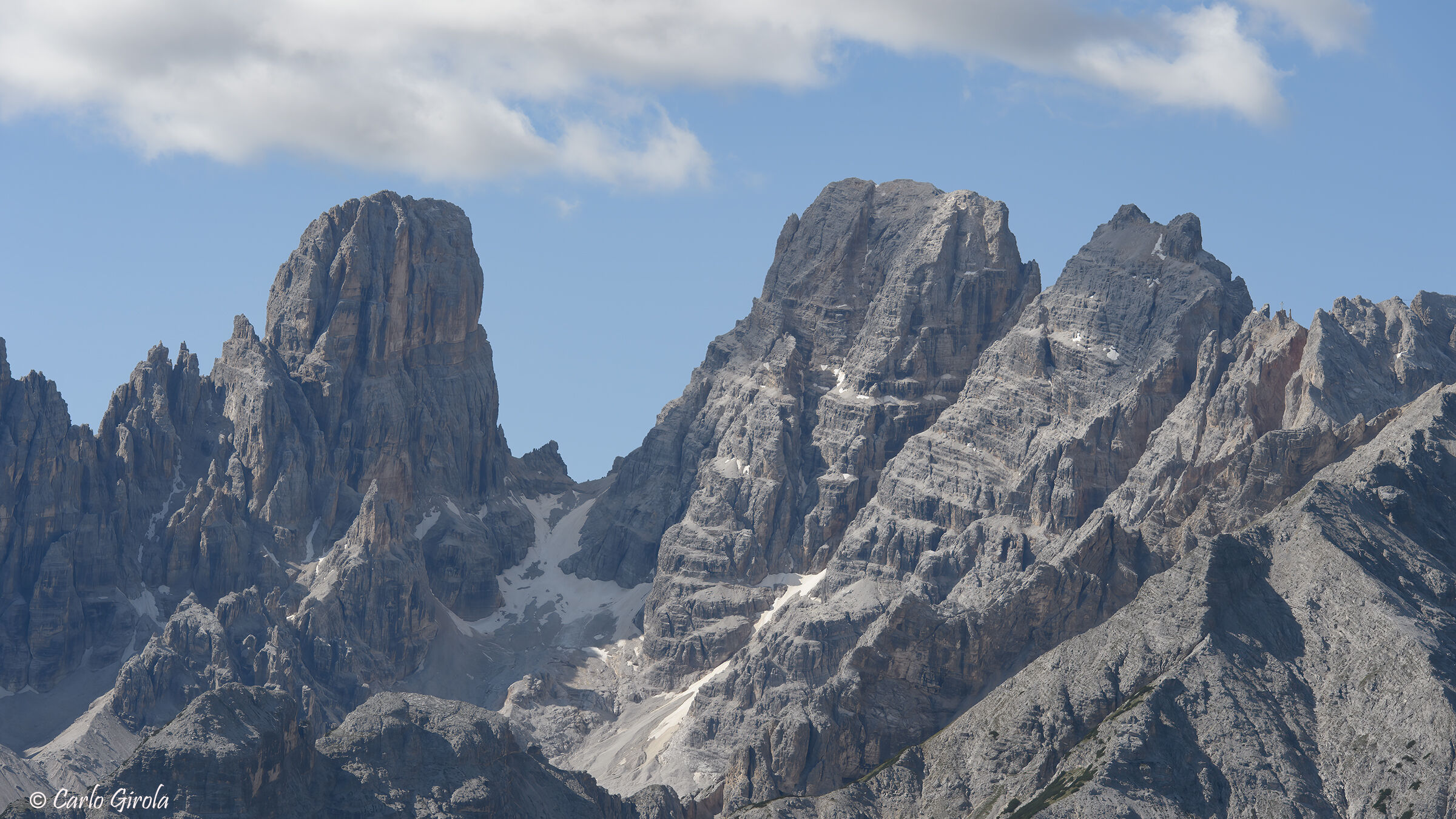 Piz Popena and Cristallo